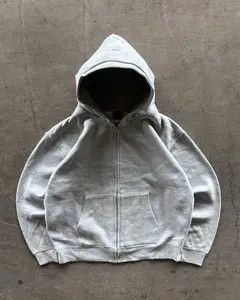Japanese Brand Casual Faded Snow Flake Vintage Front Zip Hoodie sh Size US XXL / EU 58 / 5 - 8 Thumbnail