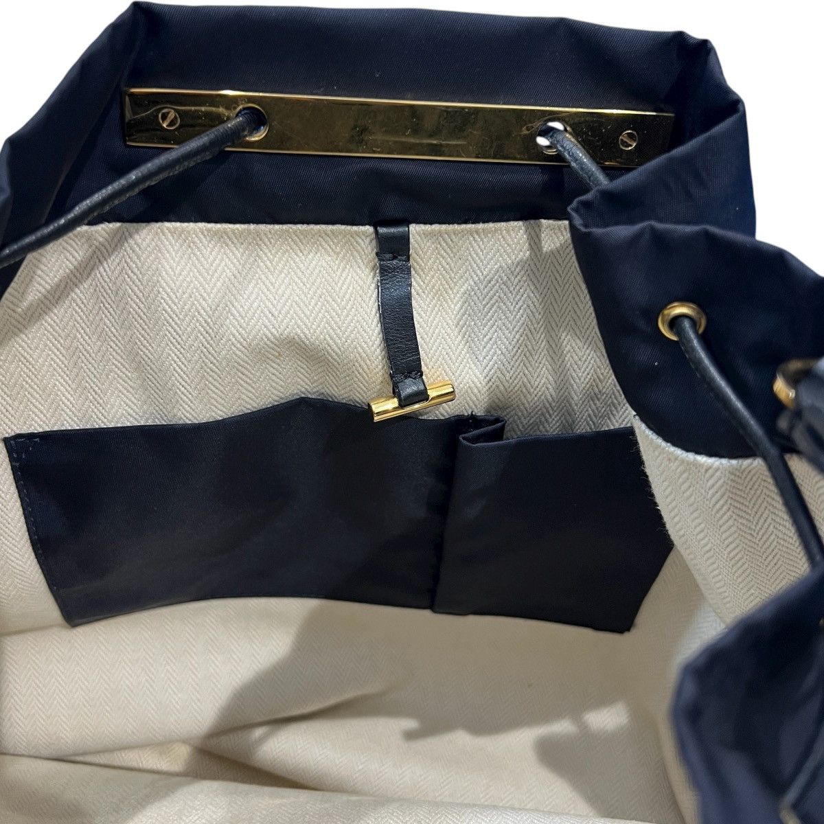 The Row THE ROW Black Nylon 2Way Backpack Tote Bag Size ONE SIZE - 11 Thumbnail