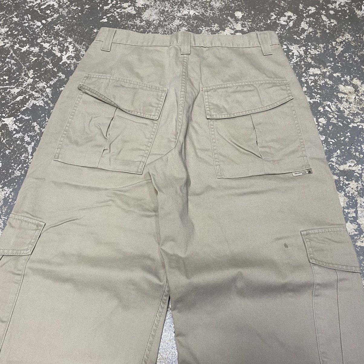 JNCO × Levi's × Vintage Vintage Levi’s SilverTab Cargo Tan Baggy Pants 90s Size US 32 / EU 48 - 8 Thumbnail