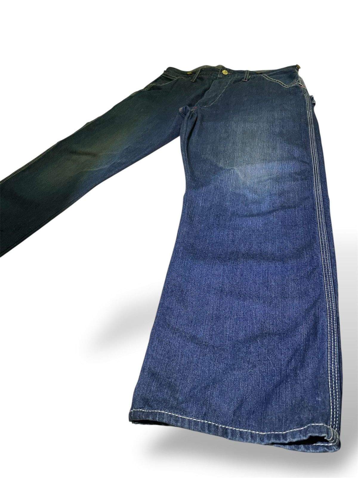 The Real McCoy's × Vintage The Real Mccoy's Carpenter Jeans Genuine Size US 30 / EU 46 - 17 Thumbnail