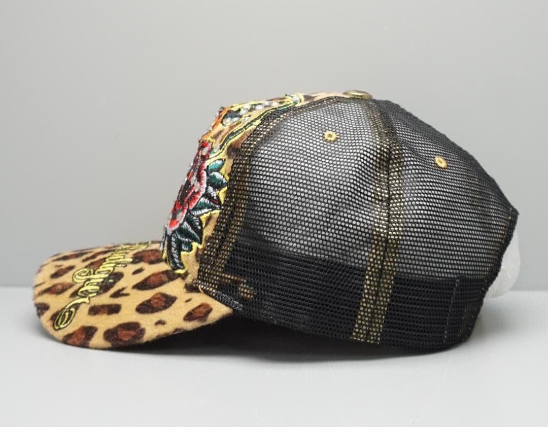 Anime 00's Christian Audigier キャップ Ed Hardy 黄色 Size US XXS / EU 40 - 5 Thumbnail