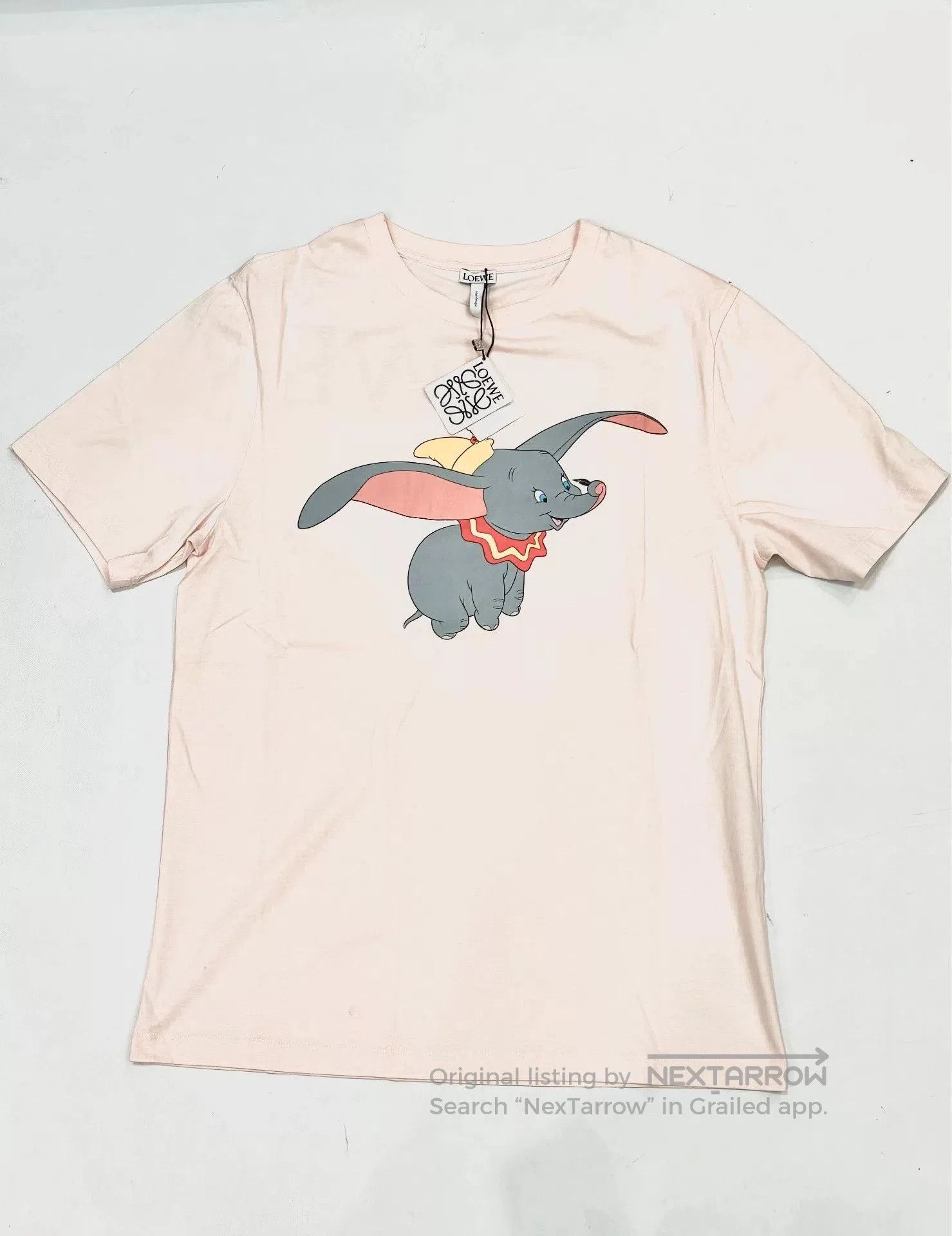 Loewe Loewe Pink Dumbo Print Short Sleeve T-shirt. Size US S / EU 44-46 / 1 - 1 Thumbnail