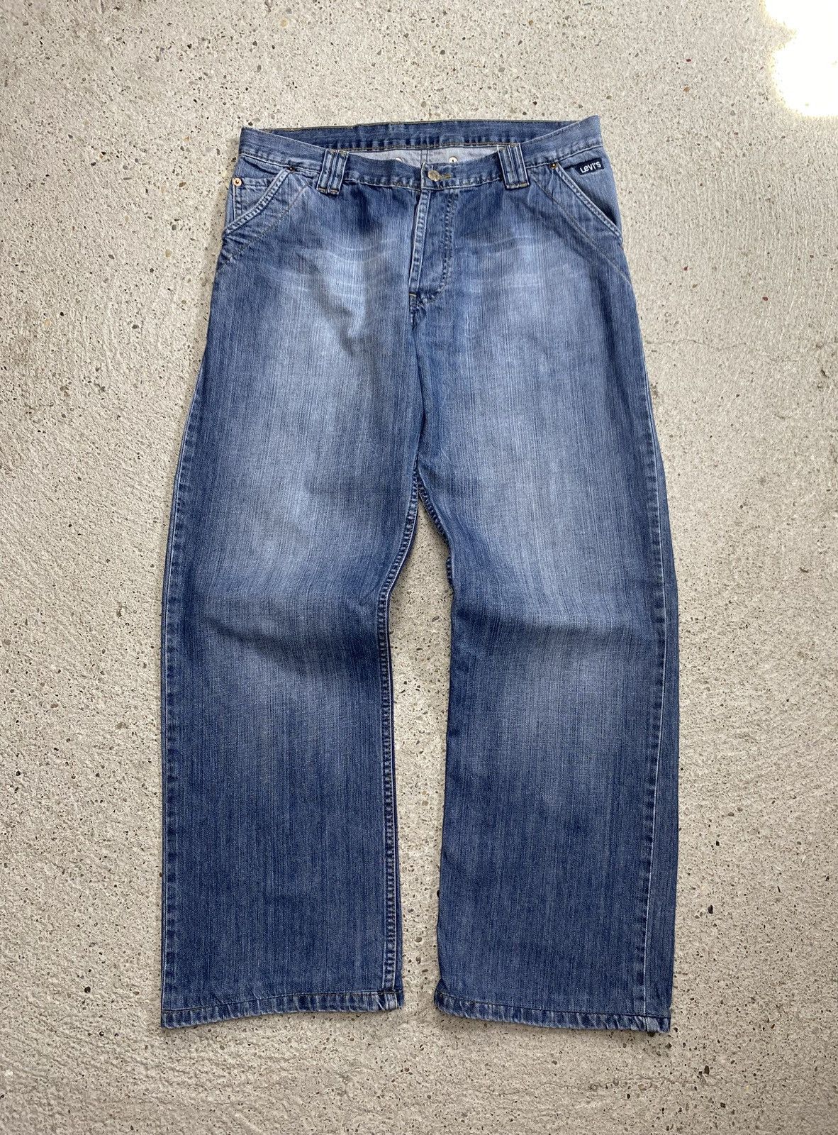 Levi's Levis engineered loose baggy fit jeans y2k skate Size US 32 / EU 48 - 3 Thumbnail