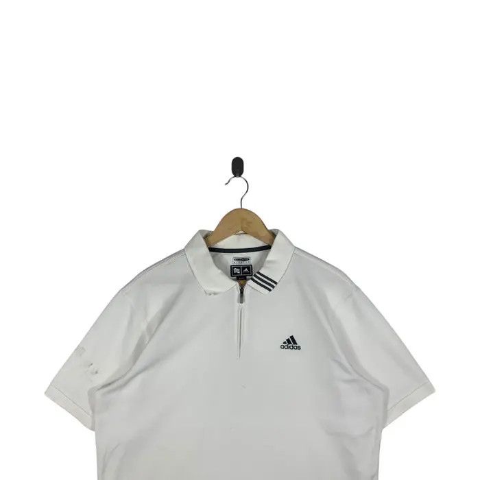 Adidas Vintage ADIDAS EQUIPMENT CLIMALITE Fabric Polo Tee Shirt Size US L / EU 52-54 / 3 - 2 Thumbnail