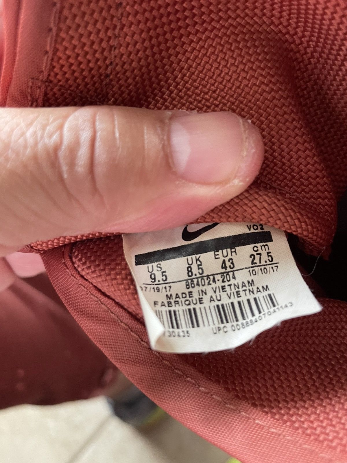 Nike SF Air Force 1 High Dusty Peach Size US 9.5 / EU 42-43 - 11 Thumbnail