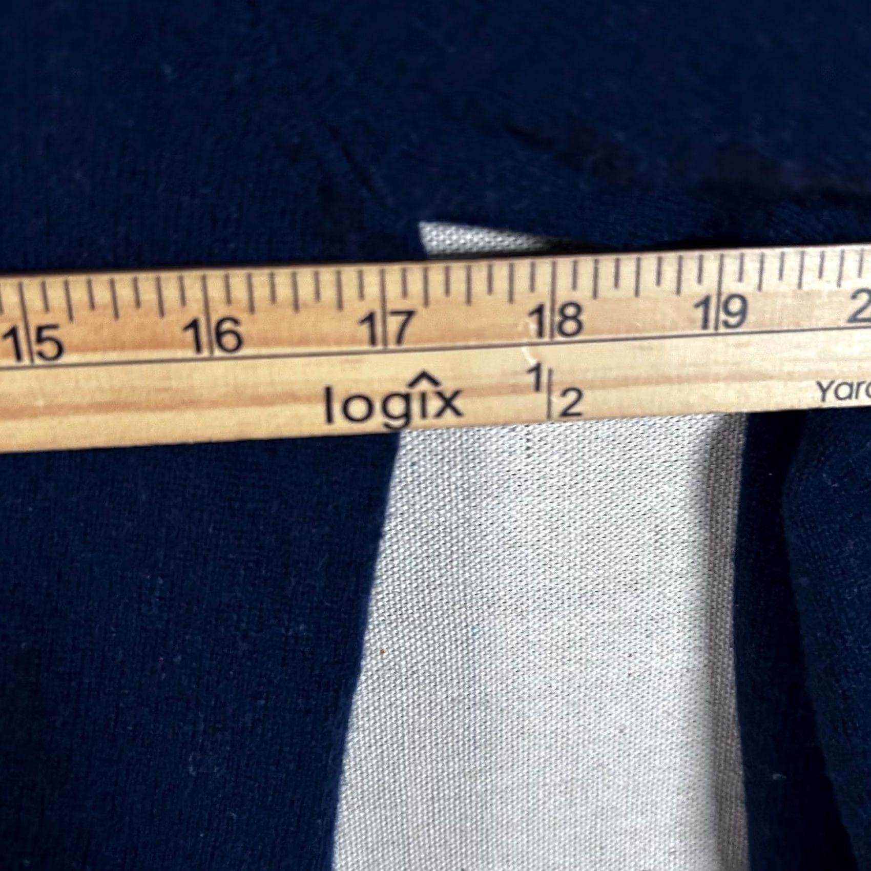 Vintage RVYC Navy Blue Merino Wool Cashmere Blend V-Neck Sweater Mens Small Size US S / EU 44-46 / 1 - 5 Thumbnail