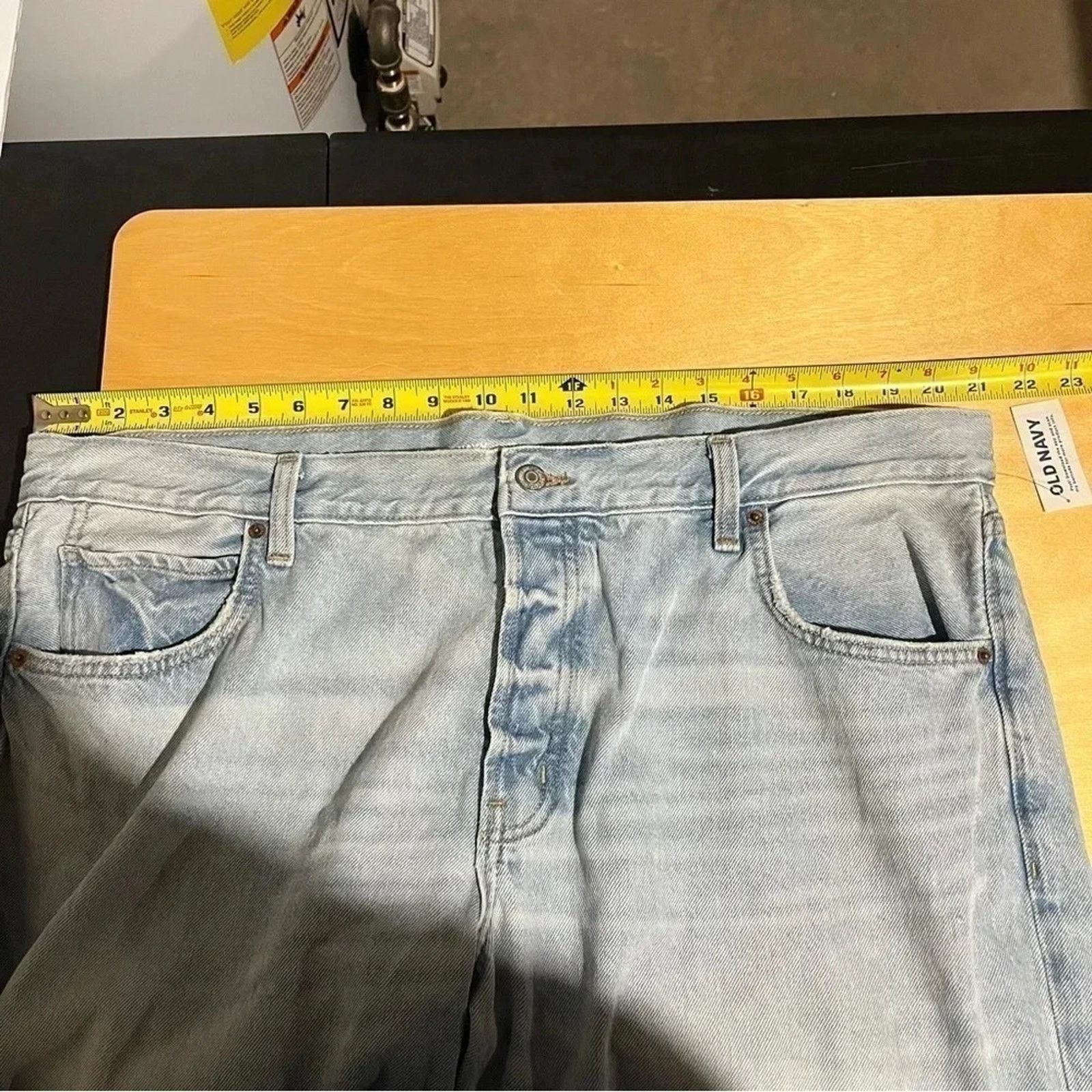 Old Navy Women's NWT Old Navy High-Rise Slouchy Raw Hem Ankle Size 18 Size 40" / US 18 - 8 Thumbnail