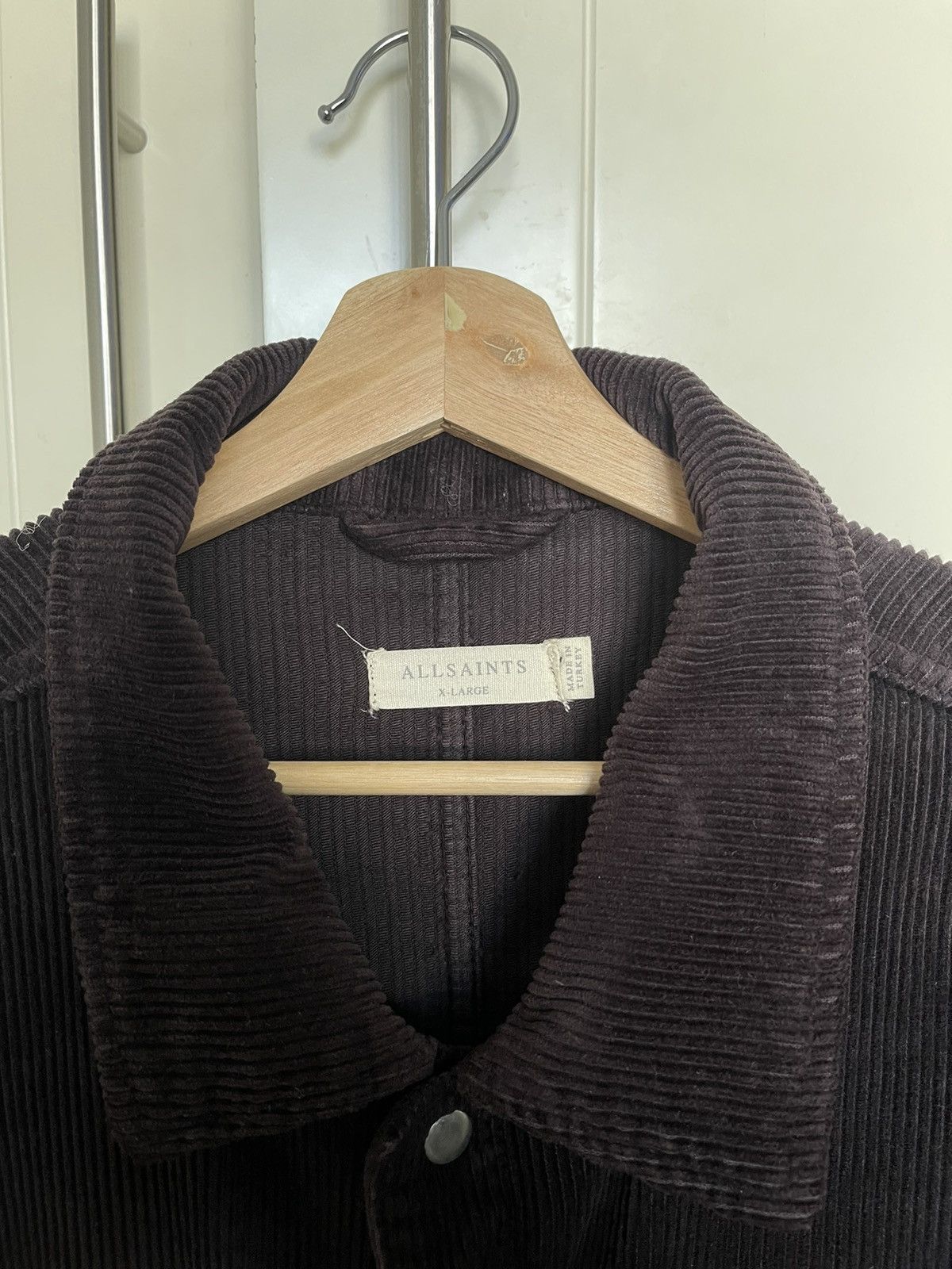 Allsaints All Saints Brown cord button up jacket Size US XL / EU 56 / 4 - 3 Thumbnail