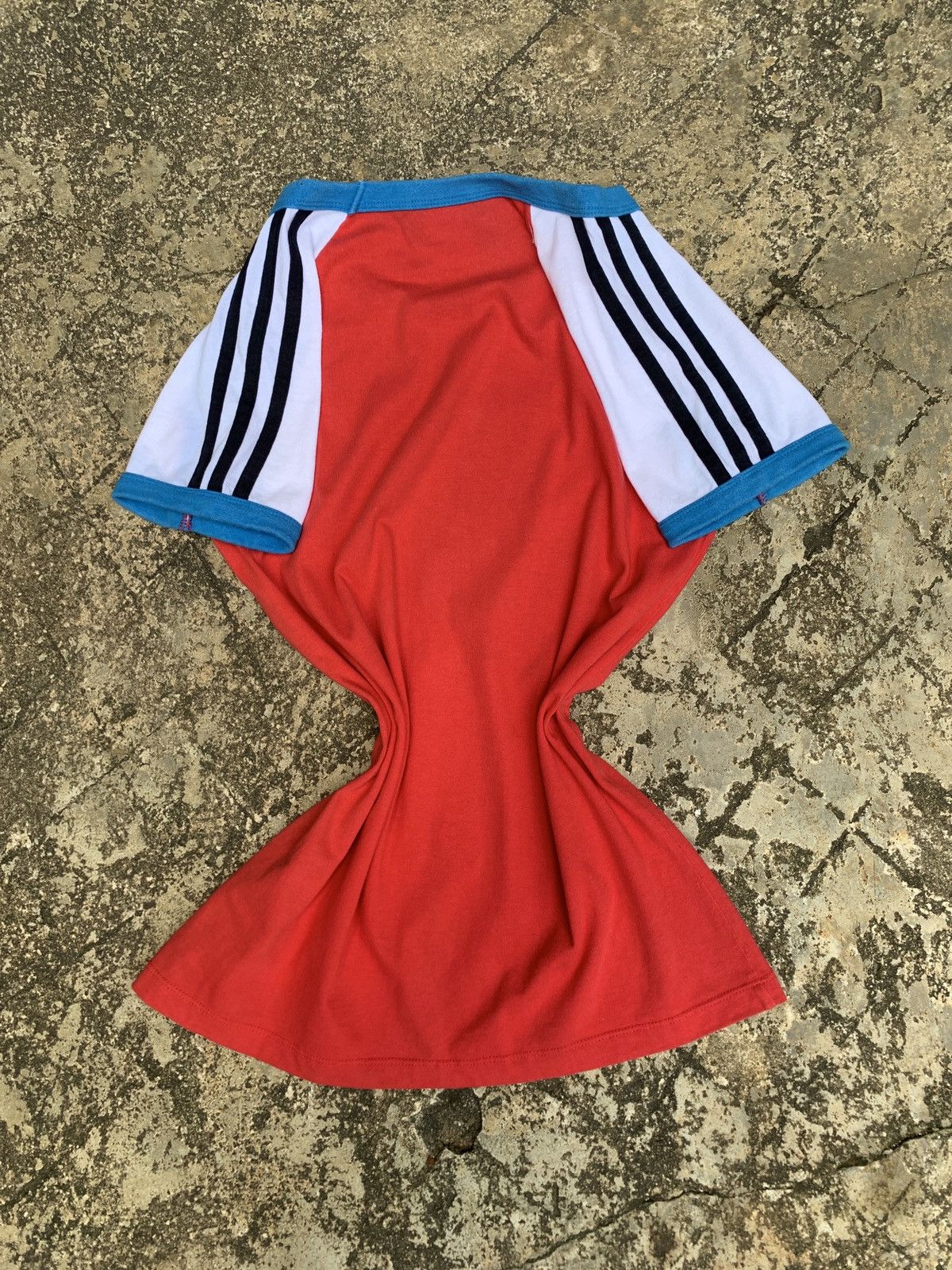 Adidas × Vintage 2010 adidas Neo Germany Trefoil Raglan Ringer Top Size M / US 6-8 / IT 42-44 - 3 Thumbnail