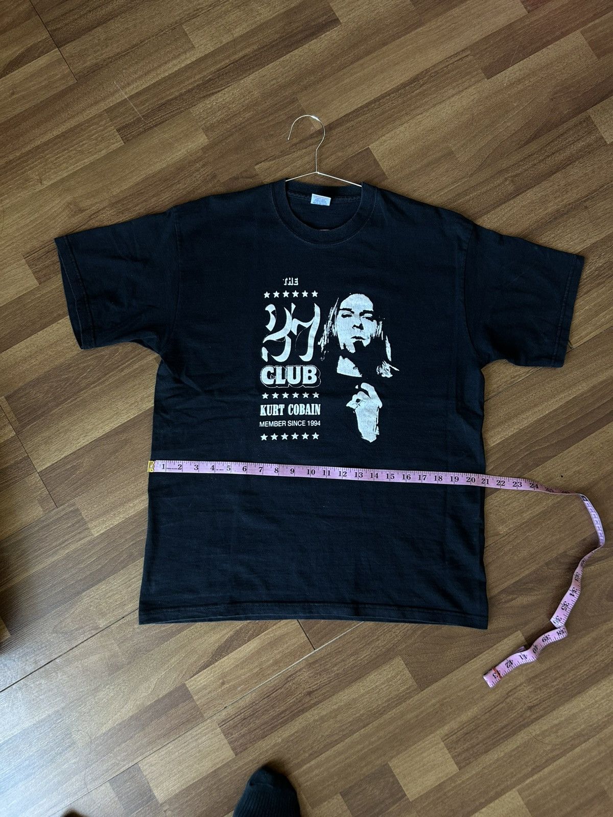 Band Tees Vintage Kurt Cobain Nirvana 27 Club Band T Shirt ERD Size US L / EU 52-54 / 3 - 8 Thumbnail