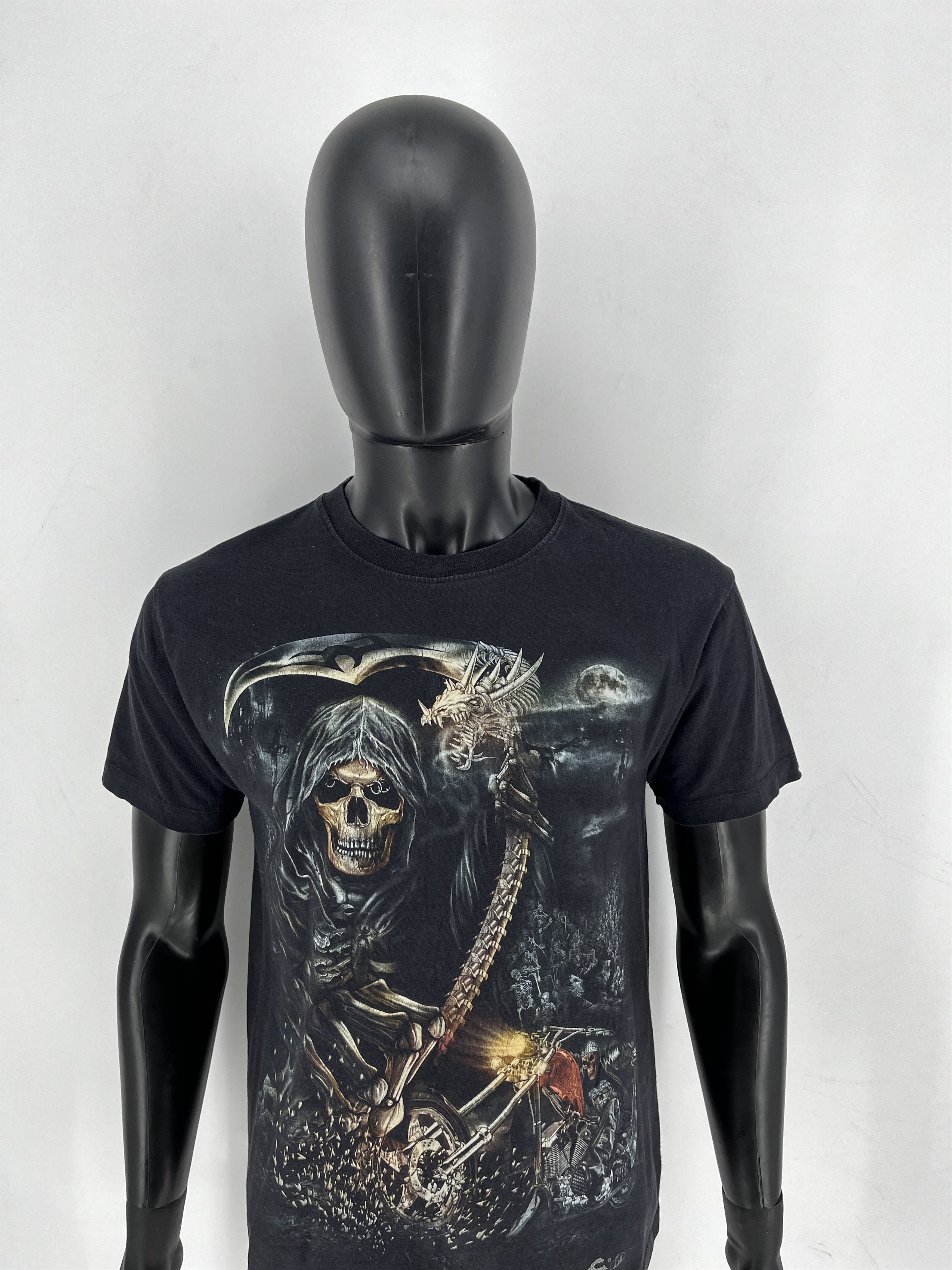 Band Tees Vintage Spiral Wild T Shirt Tee Skull Big Logo Baggy 90s Size US M / EU 48-50 / 2 - 6 Thumbnail