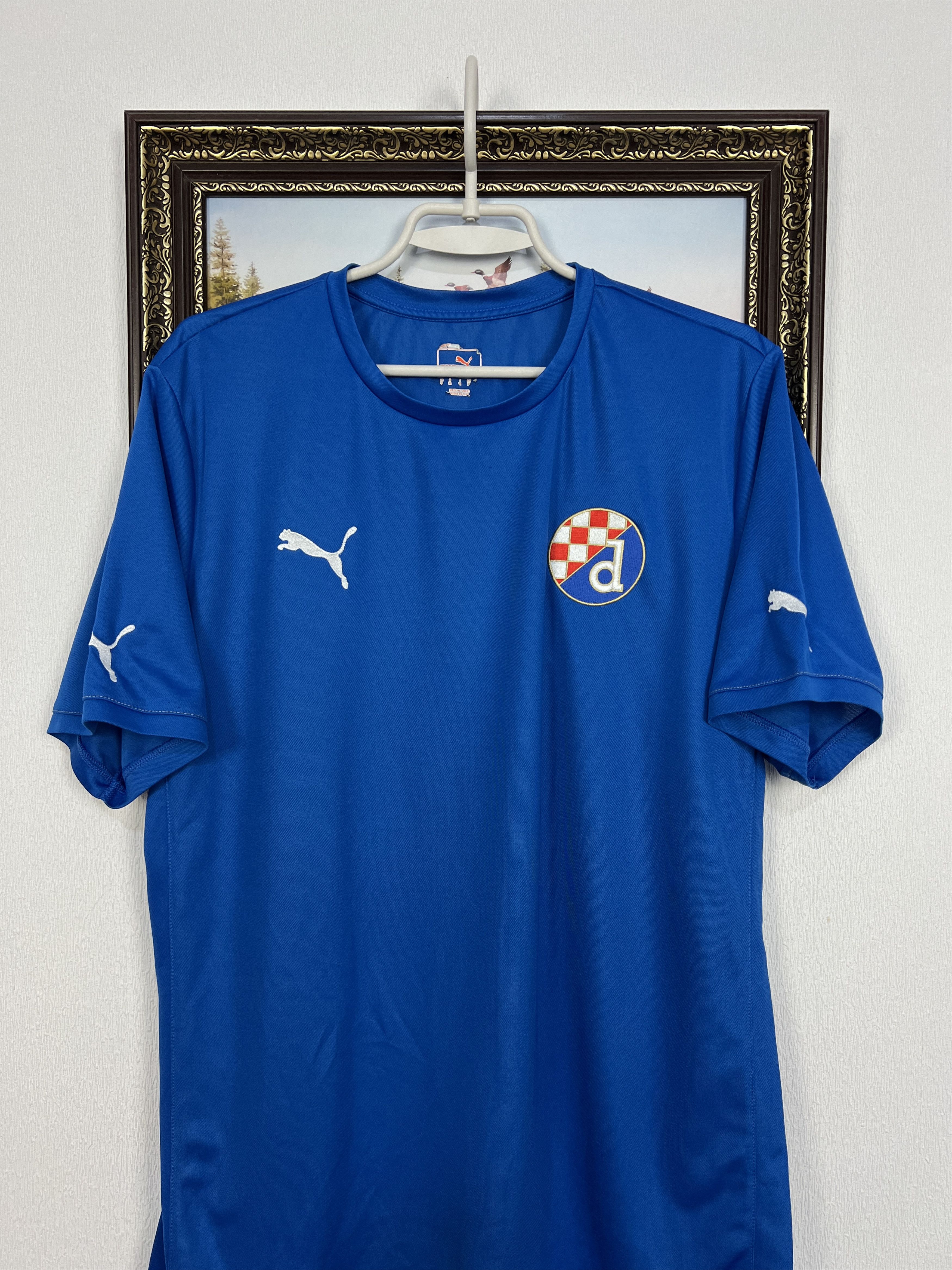 Puma Puma Dinamo Zagreb 2011 Football Shirt Soccer Blue Jersey Size US XL / EU 56 / 4 - 2 Thumbnail