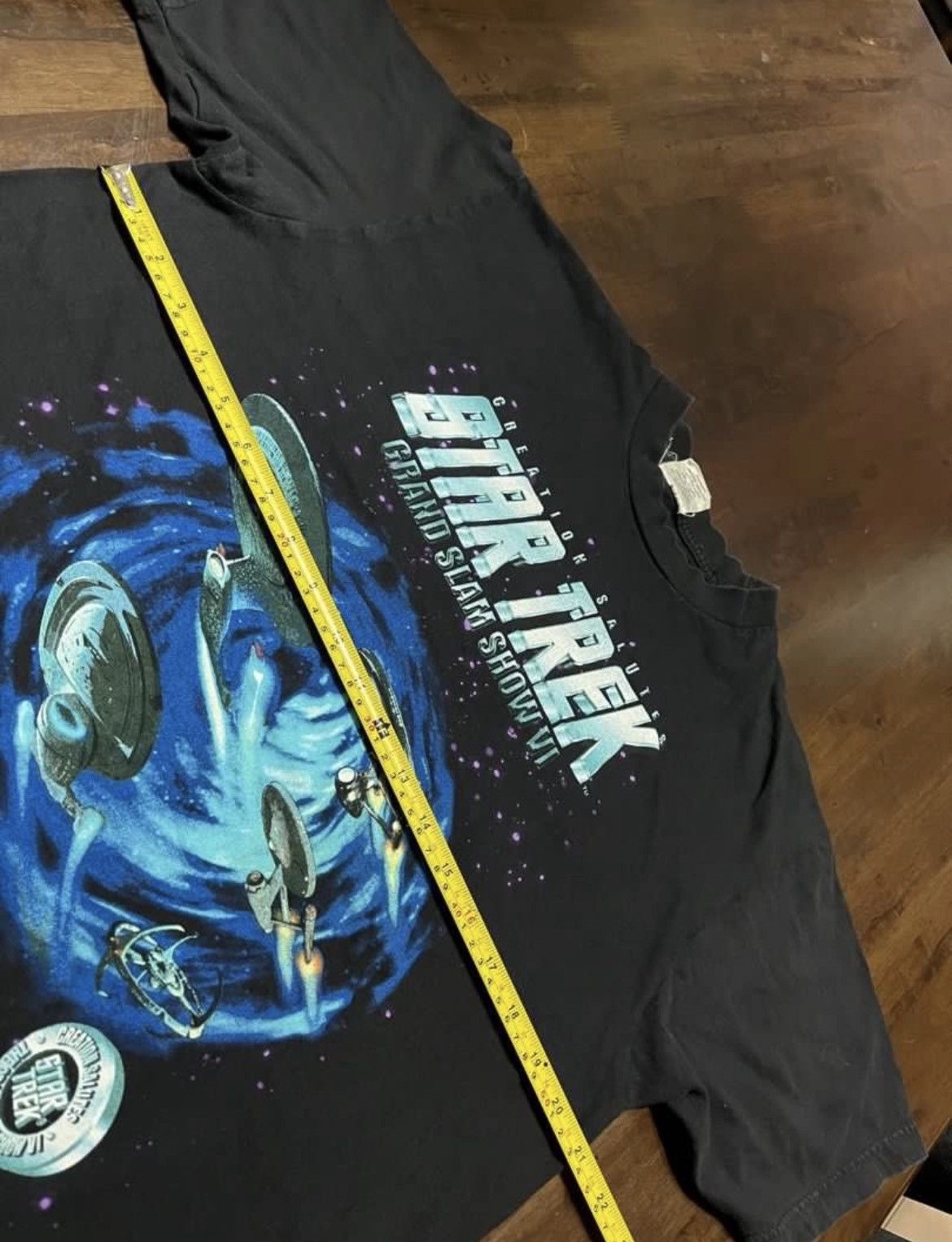 Champs Sport Vintage 90s Star Trek Movie T shirt Size US L / EU 52-54 / 3 - 4 Thumbnail