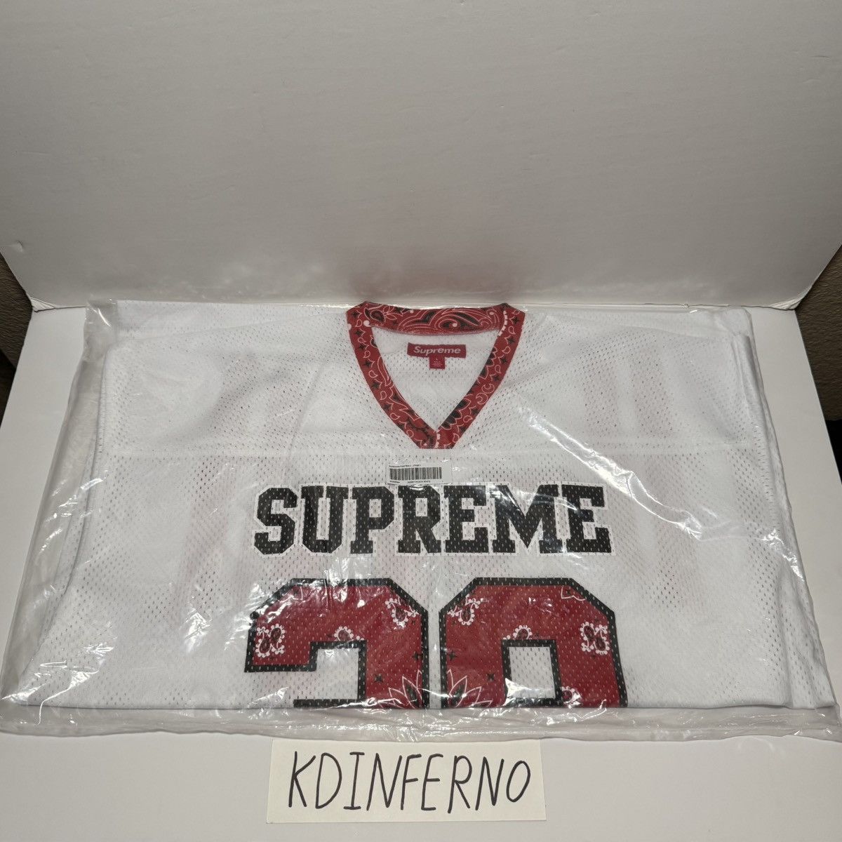 Bandana Football Jersey - Shop - Supreme