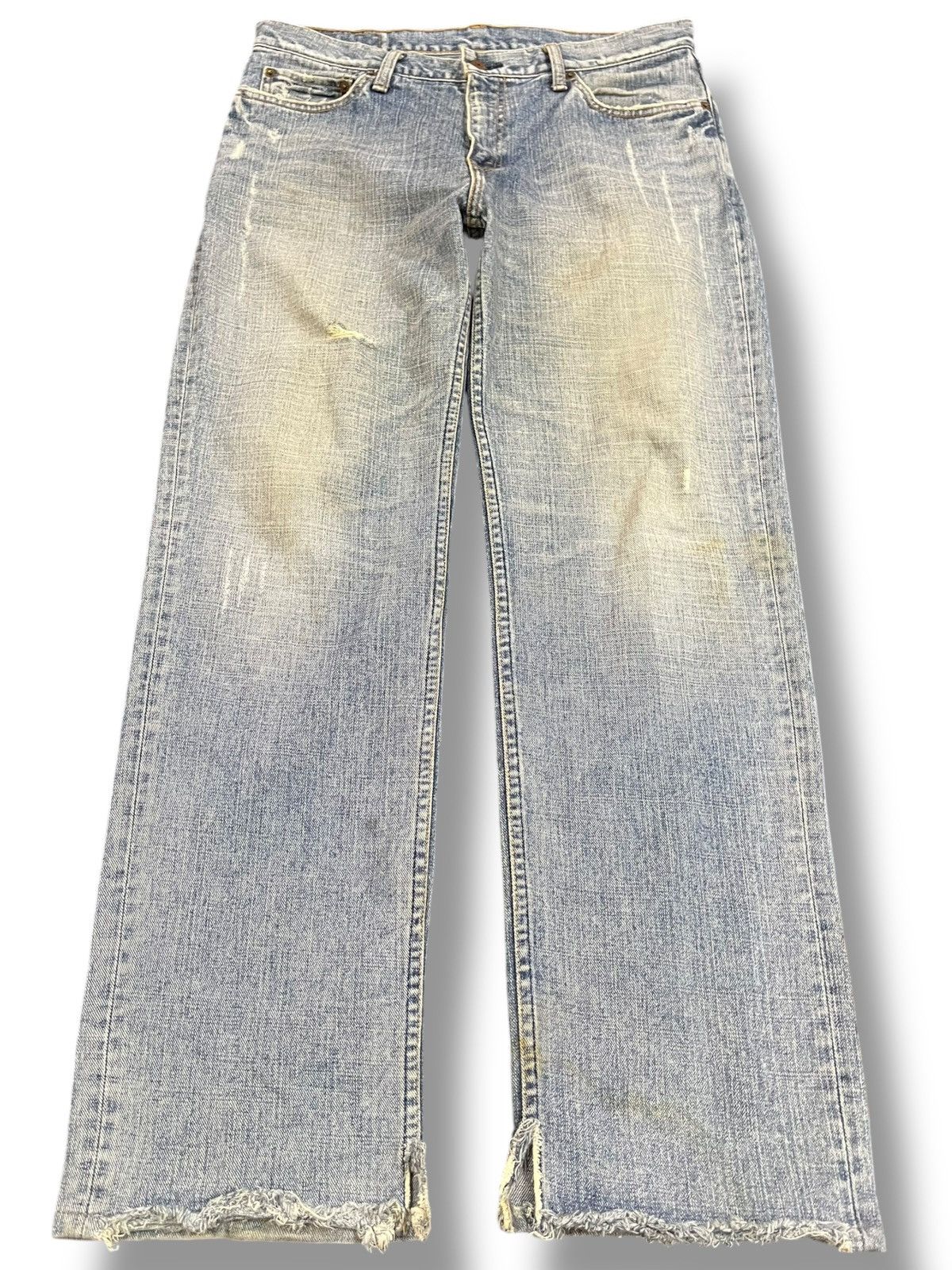 Levi's × Levi's Vintage Clothing × Yasuyuki Ishii Vintage Levi’s 606 Baggy Mudwash Denim Size US 34 / EU 50 - 1 Thumbnail