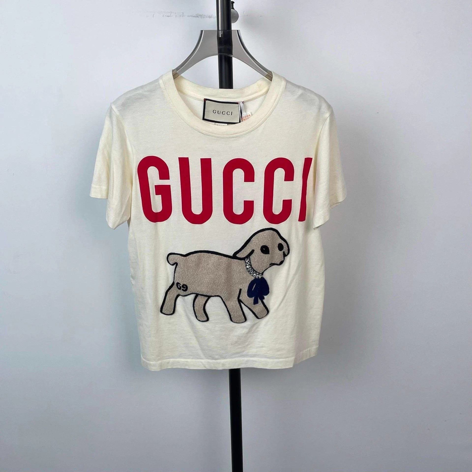 Gucci Gucci Cotton Short-Sleeve Oversize Tee XXS Light Size XXS / US 00 / IT 34 - 1 Thumbnail