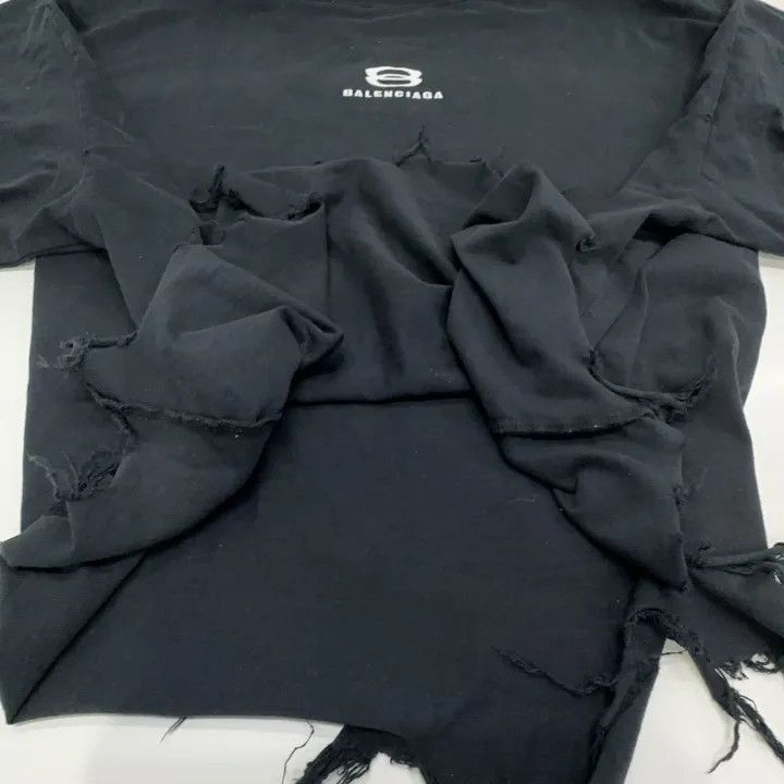 Balenciaga Balenciaga Casual Short Sleeve T-Shirt 0079-2507 Size US M / EU 48-50 / 2 - 7 Thumbnail