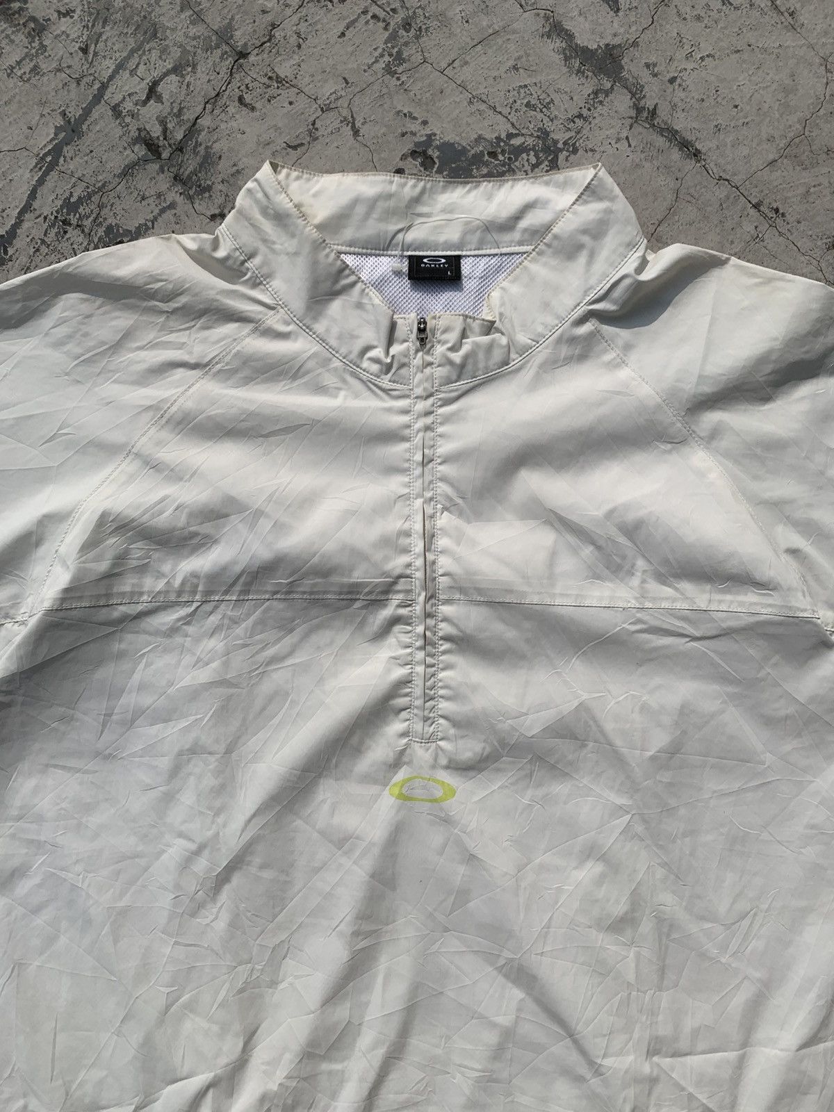 Oakley Vintage Oakley Logo Center Half Zipper Size US L / EU 52-54 / 3 - 1 Thumbnail