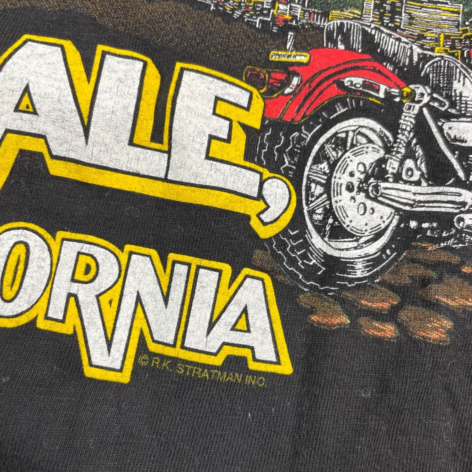 Harley Davidson VTG 1996 Harley Davidson Hark! Engine Roars Single Stitch T- Size US S / EU 44-46 / 1 - 7 Thumbnail