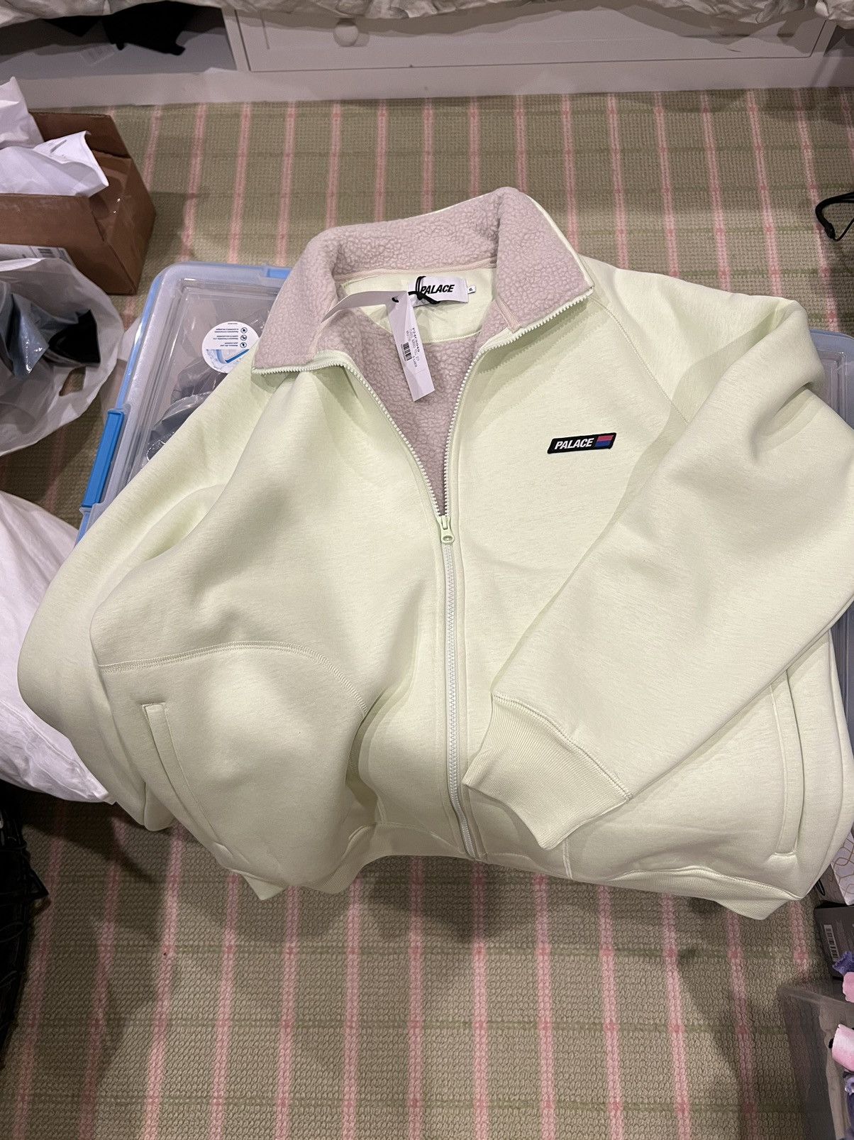 Palace Palace Fleece Bonded Full Zip Size US XL / EU 56 / 4 - 5 Thumbnail