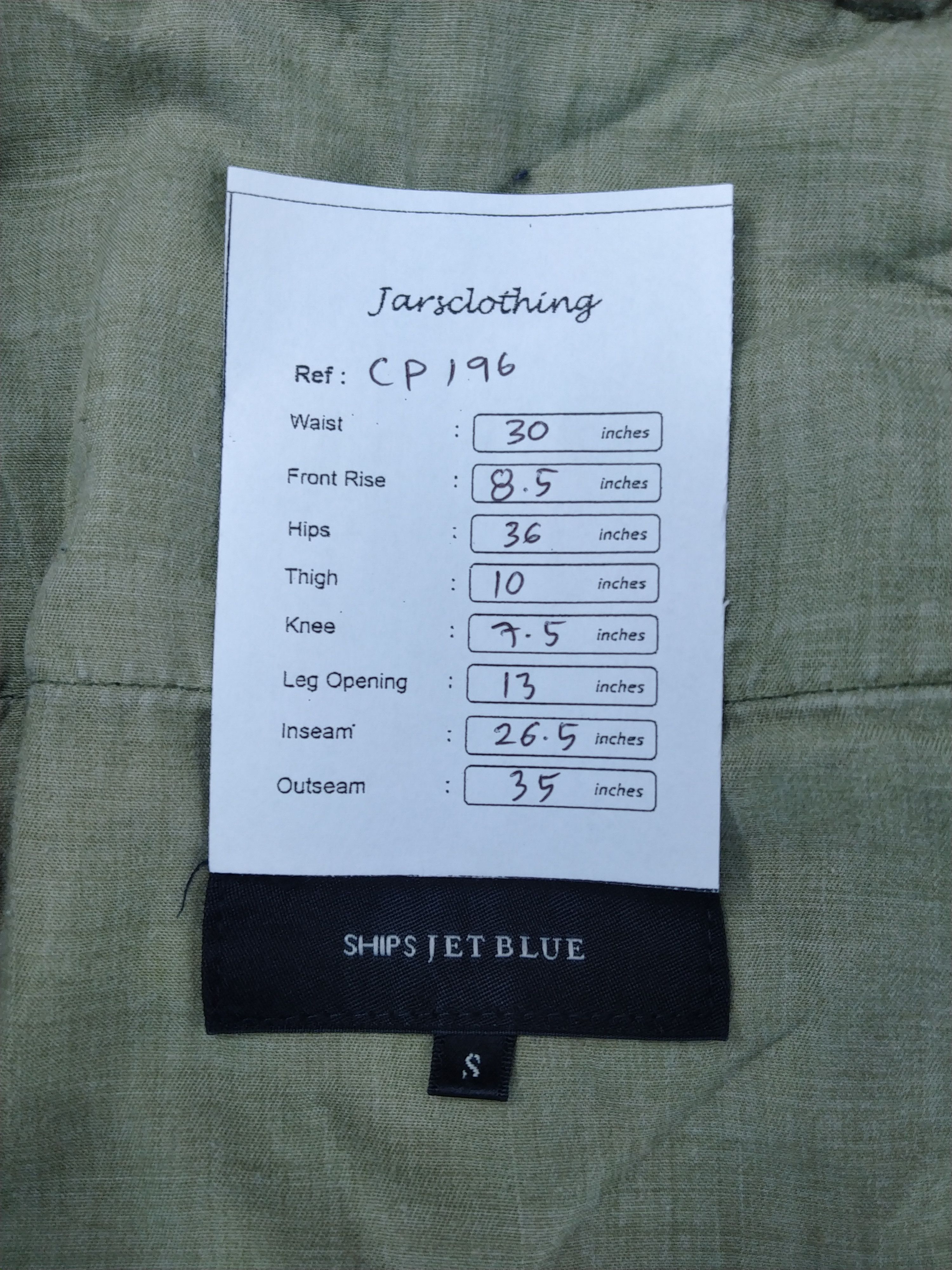 Japanese Brand Ship Jet Blue Japanese Brand Cargo Multi Pocket Pants -CP196 Size US 30 / EU 46 - 9 Thumbnail