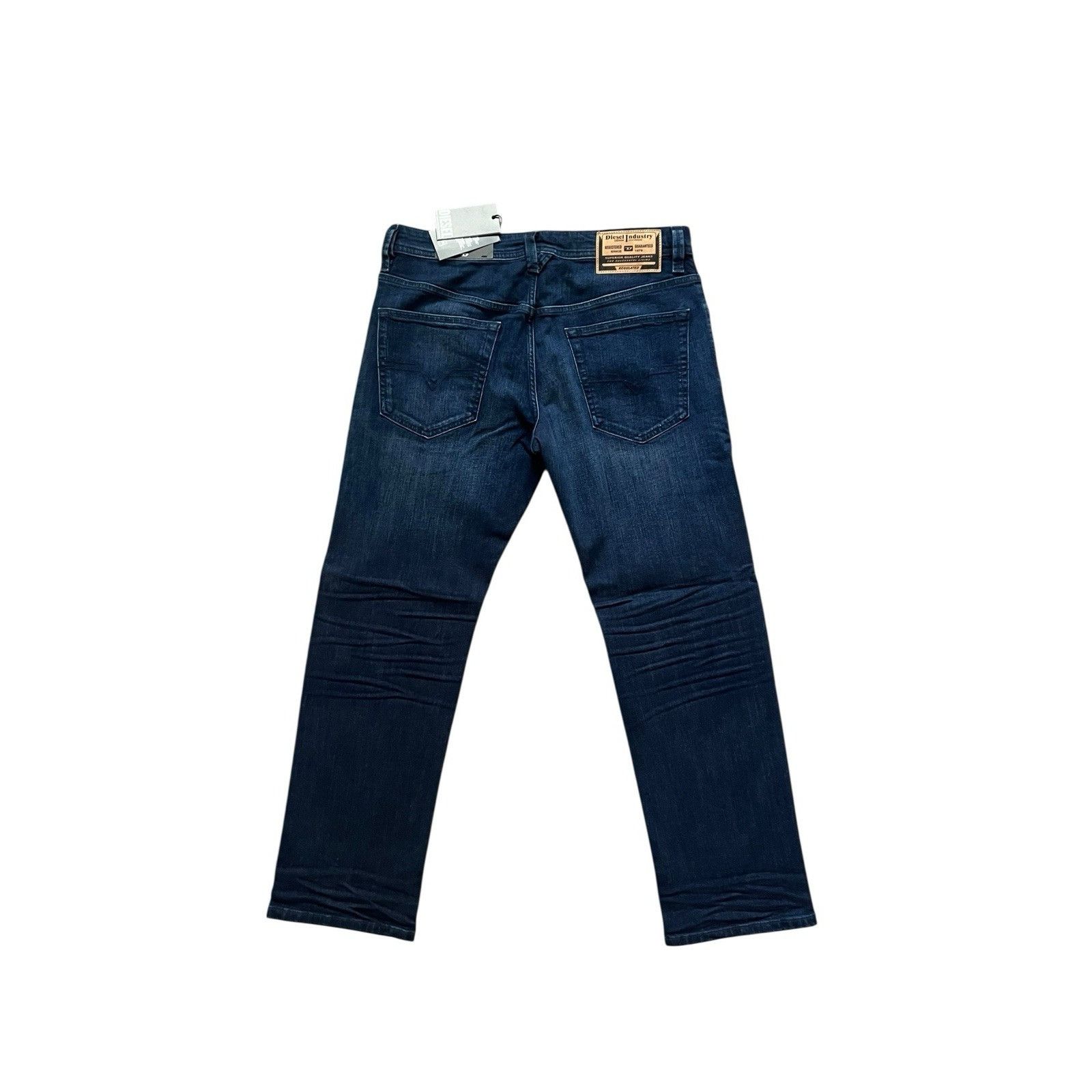 Diesel Diesel Mens Jeans Larkee Straight RB067 Blue $195 Size 36/32 Size US 36 / EU 52 - 6 Thumbnail