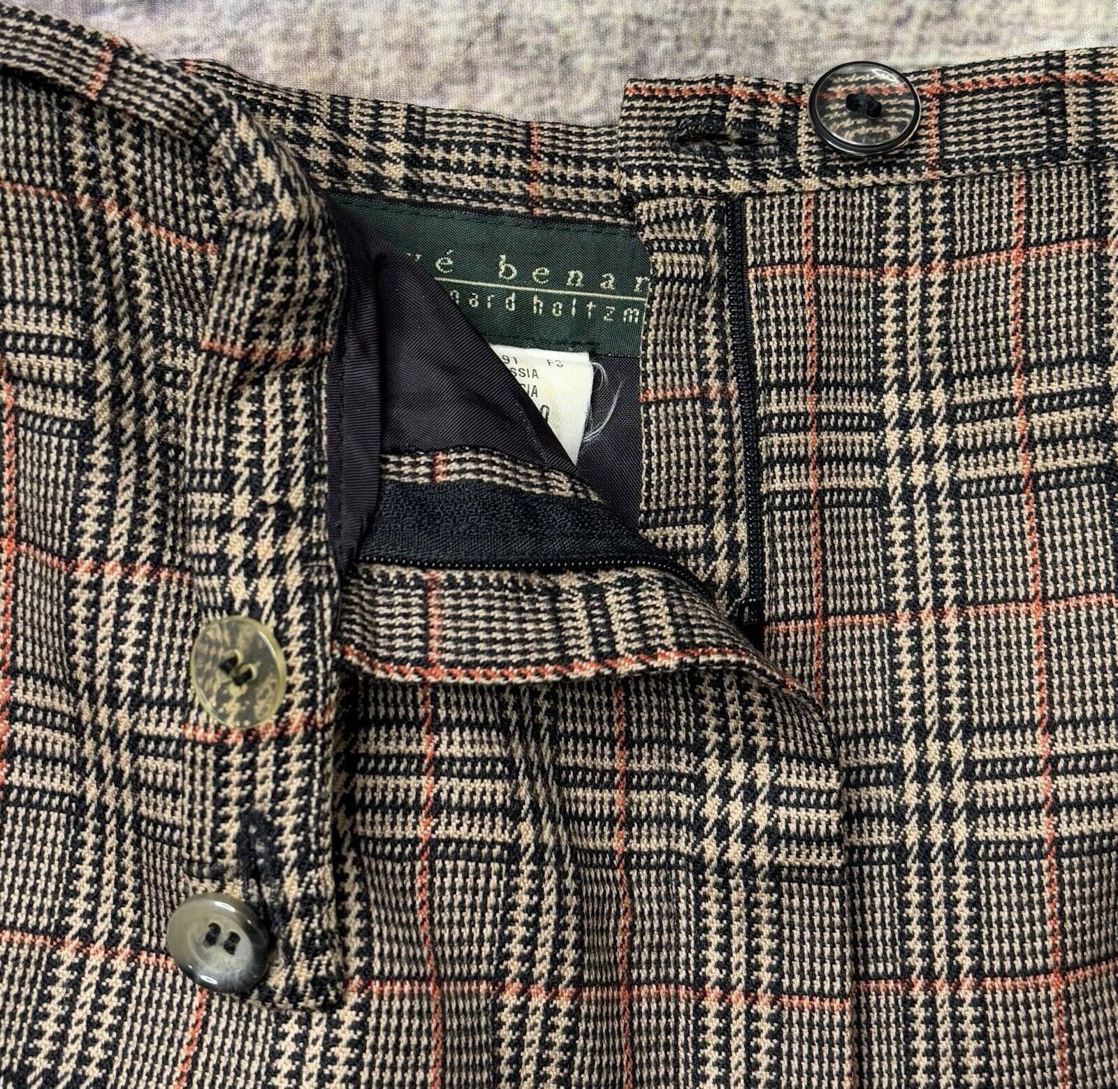 Harve Benard Harve Benard Wool Dress Pants Women's 10 Pleated Russia Size 32" / US 10 / IT 46 - 5 Thumbnail
