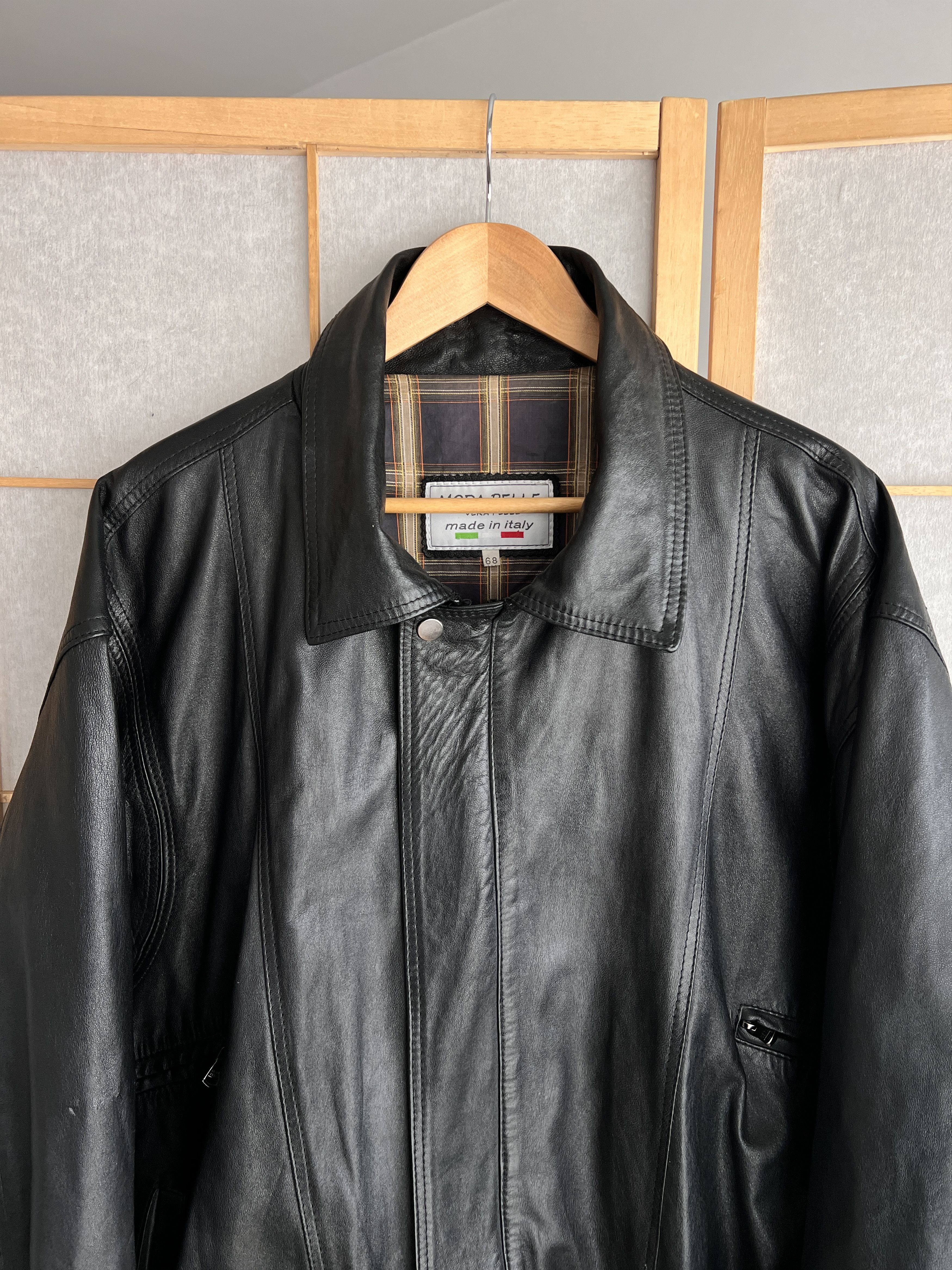 Hysteric Glamour Japanese shine leather jacket 2000s rick owens kapital style Size US XXL / EU 58 / 5 - 5 Thumbnail