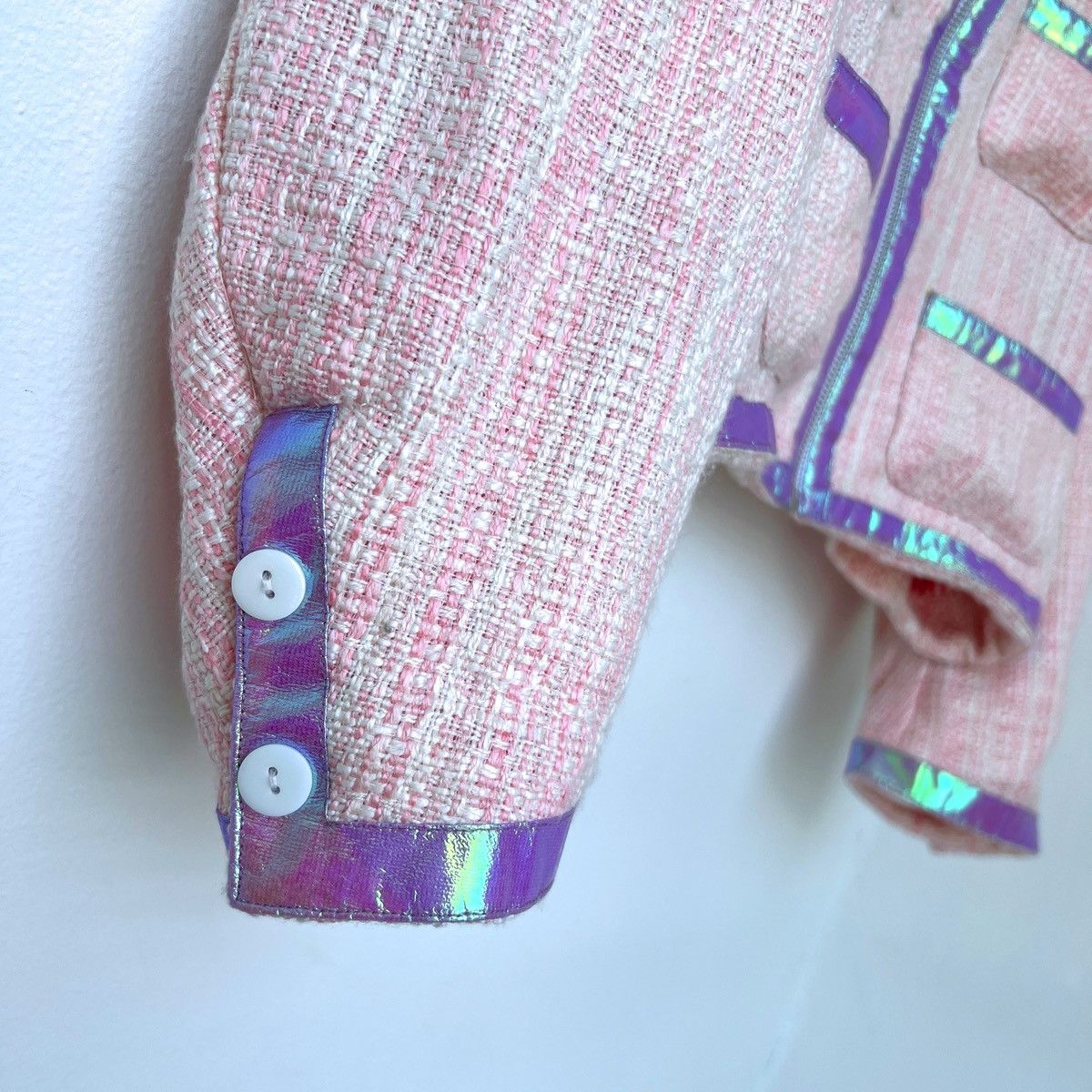 KTZ KTZ Kokon To Zai Pink tweed Bomber Jacket 2014 Cruise Size M / US 6-8 / IT 42-44 - 6 Thumbnail