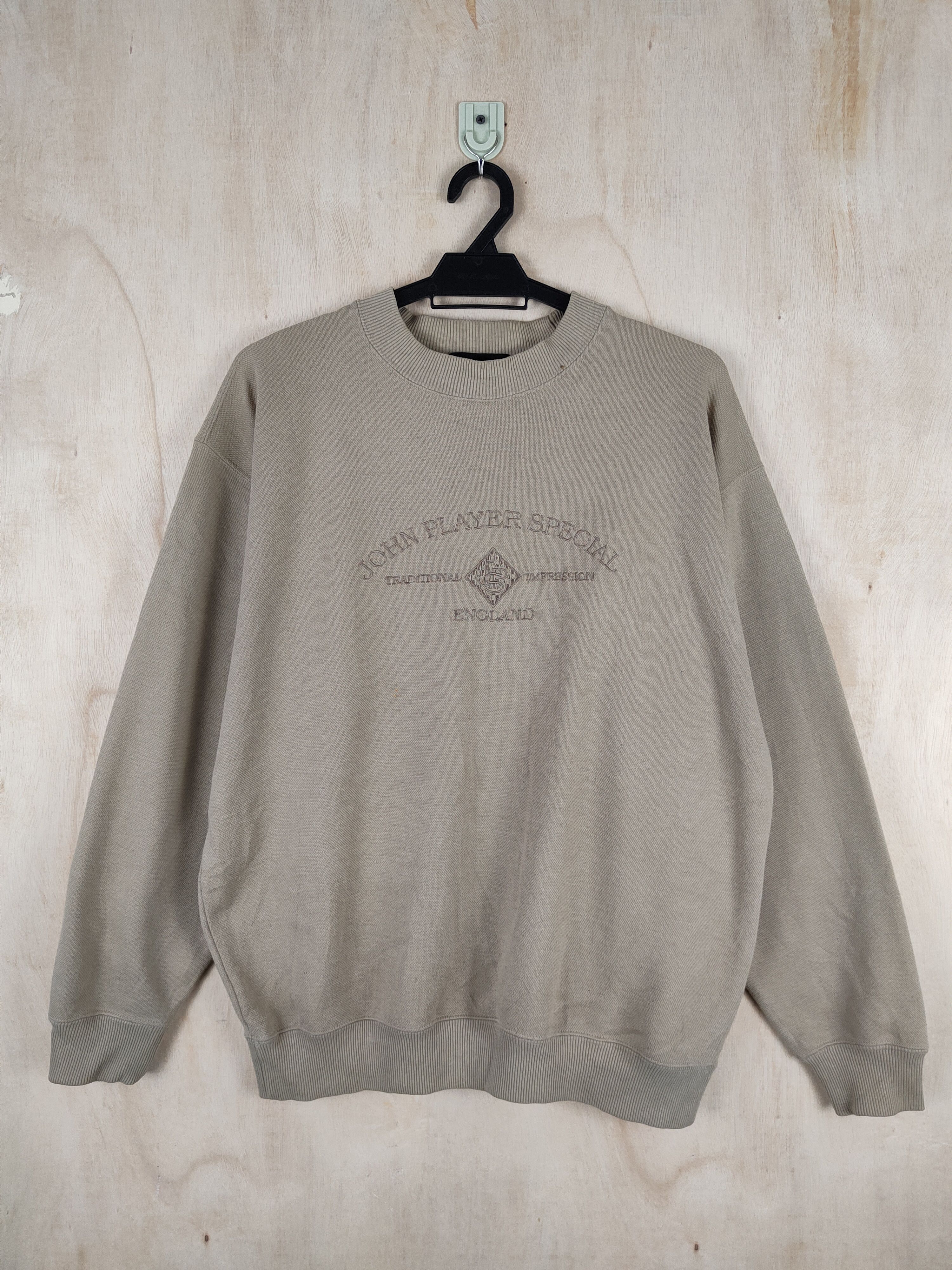 Japanese Brand × Vintage John Player Special vintage Brown Sweatshirts #S2600 Size US L / EU 52-54 / 3 - 1 Thumbnail