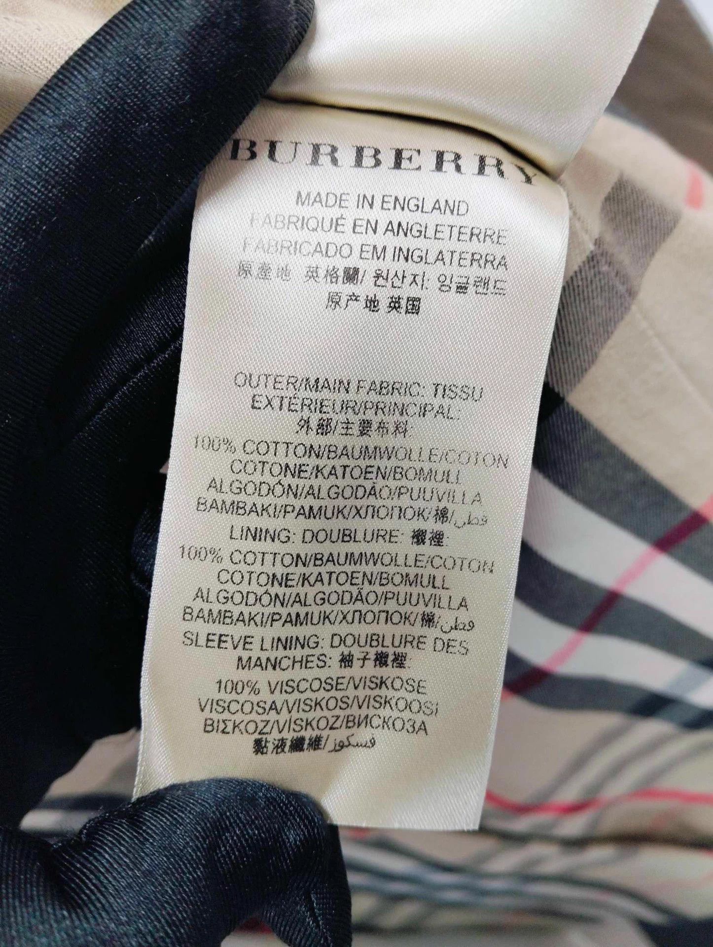 Burberry Burberry double-breasted trench coat size 50 95new Size US M / EU 48-50 / 2 - 4 Thumbnail