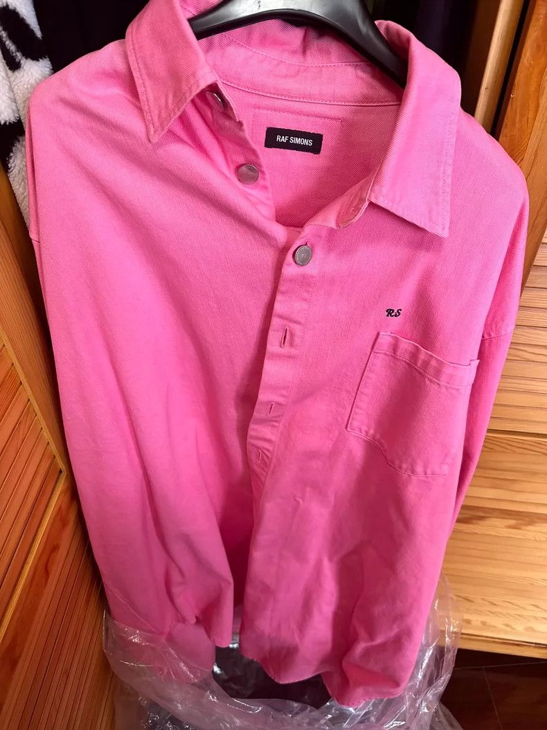 Raf Simons Raf simons 21aw pink denim shirt Size US XS / EU 42 / 0 - 3 Thumbnail