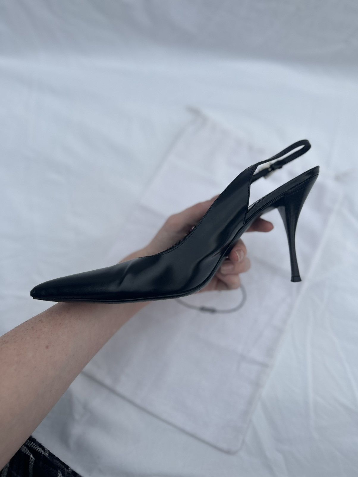 Prada 1998 Vintage Prada slingbacks Size US 9 / IT 39 - 5 Thumbnail
