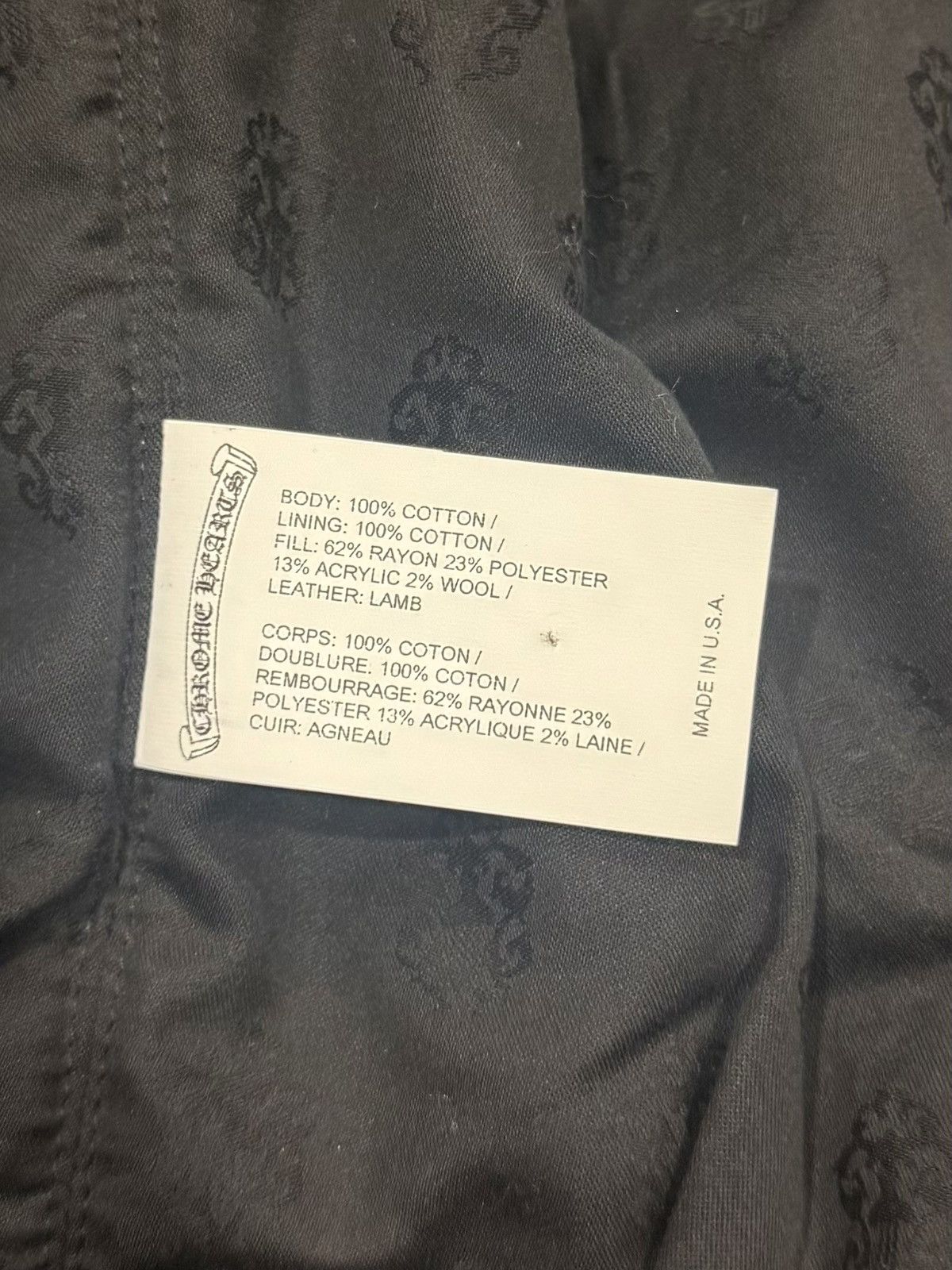 Chrome Hearts Chrome Hearts Sex Records Jacket Size US M / EU 48-50 / 2 - 8 Thumbnail