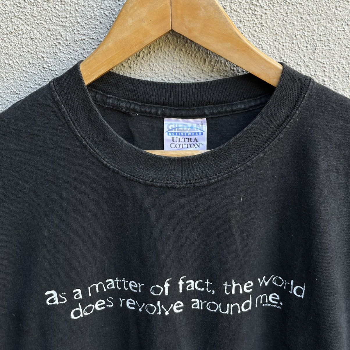 Vintage Vintage 90s WORDING tee life humor j holzer Size US XL / EU 56 / 4 - 3 Thumbnail