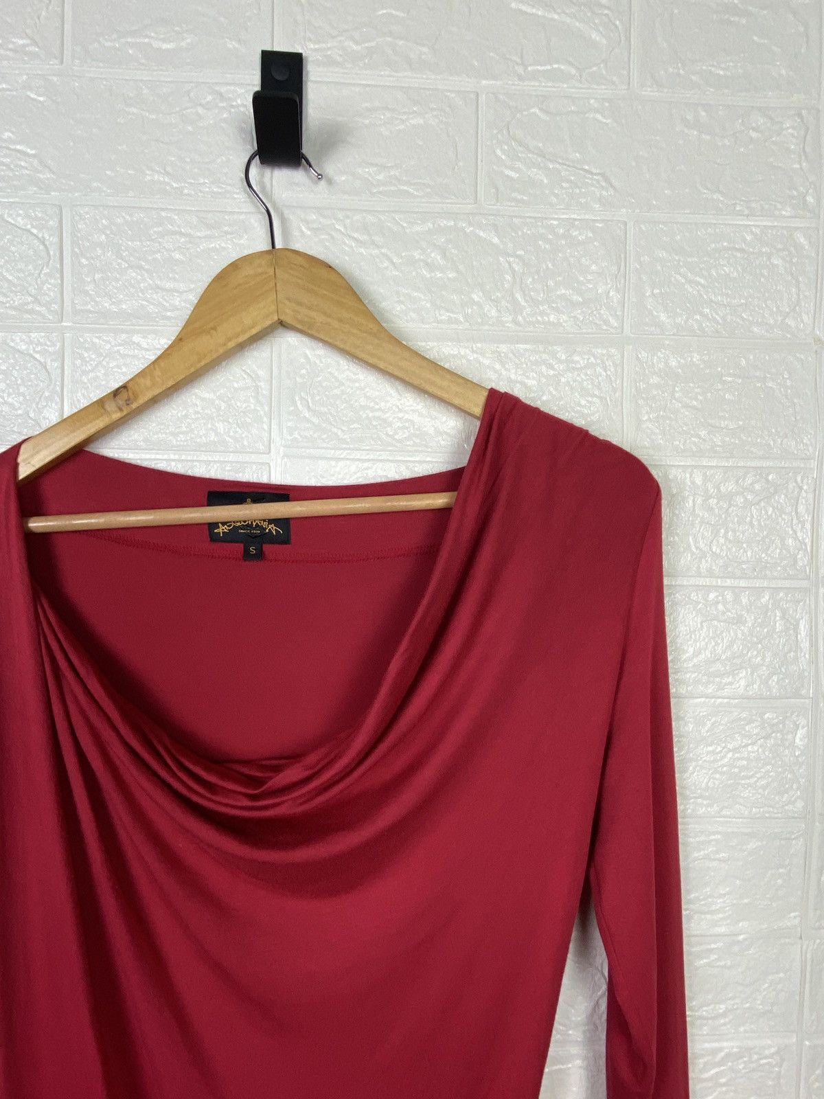 Vivienne Westwood Vintage Vivienne Westwood Anglomania bodycon midi dress red Size S / US 4 / IT 40 - 4 Thumbnail