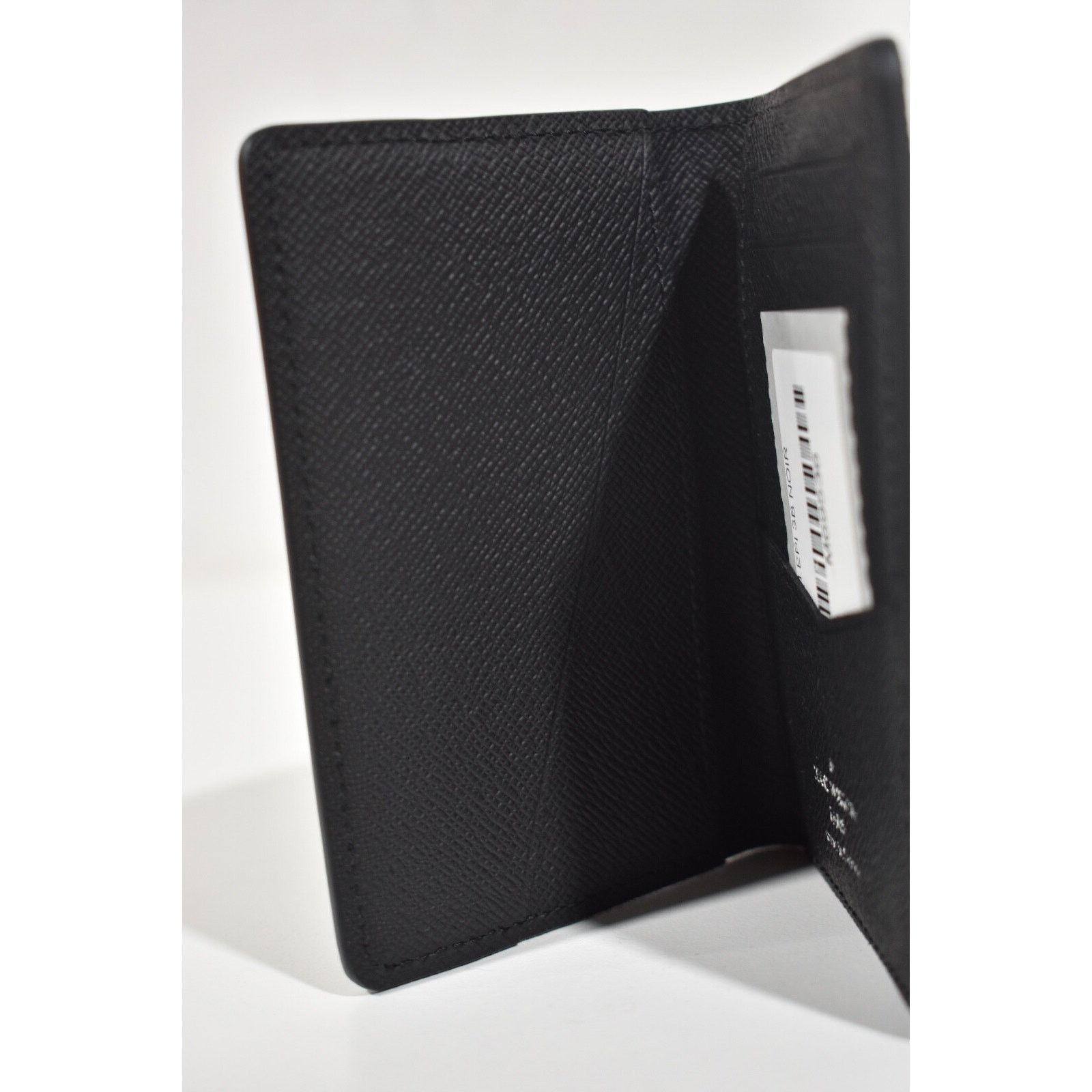 Louis Vuitton Louis Vuitton Leather Black Stripe Pocket Organizer Wallet Size ONE SIZE - 6 Thumbnail
