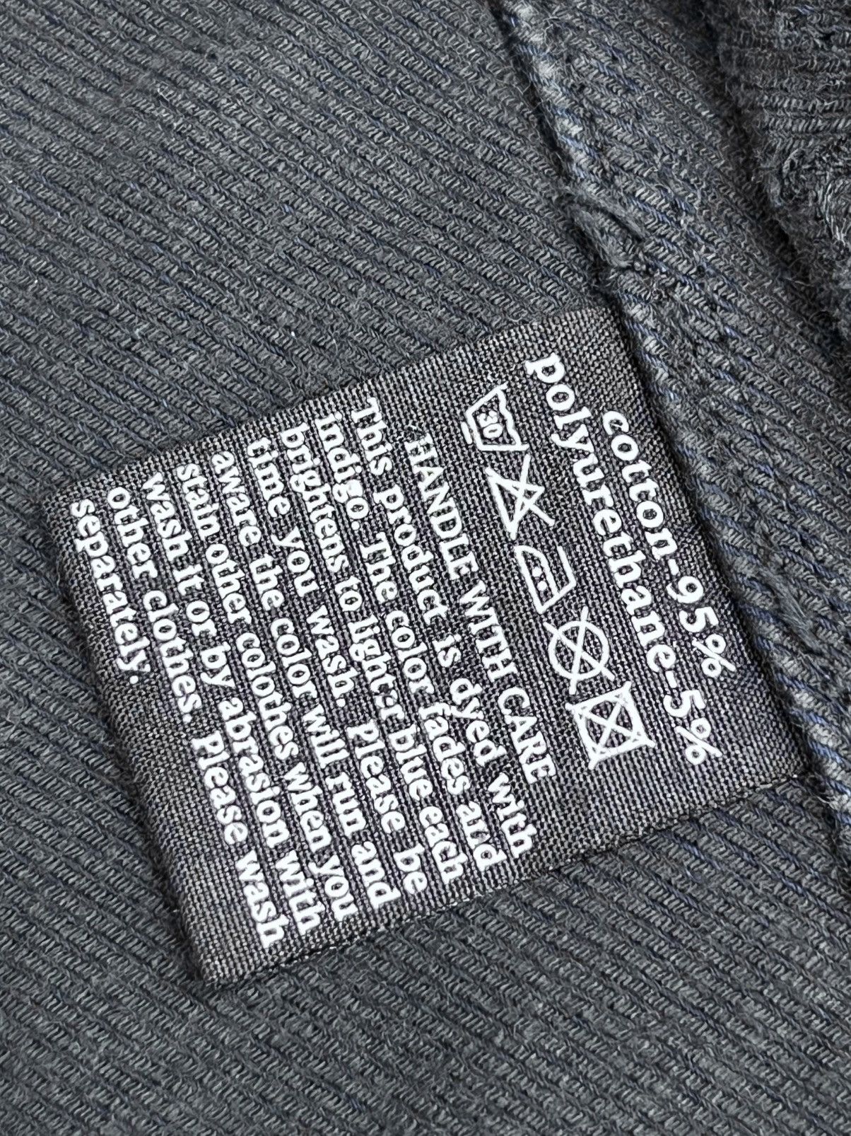 45rpm 45RPM Japan Grunge Slate Stretch Denim Tailored Chore Jacket Size US S / EU 44-46 / 1 - 8 Thumbnail