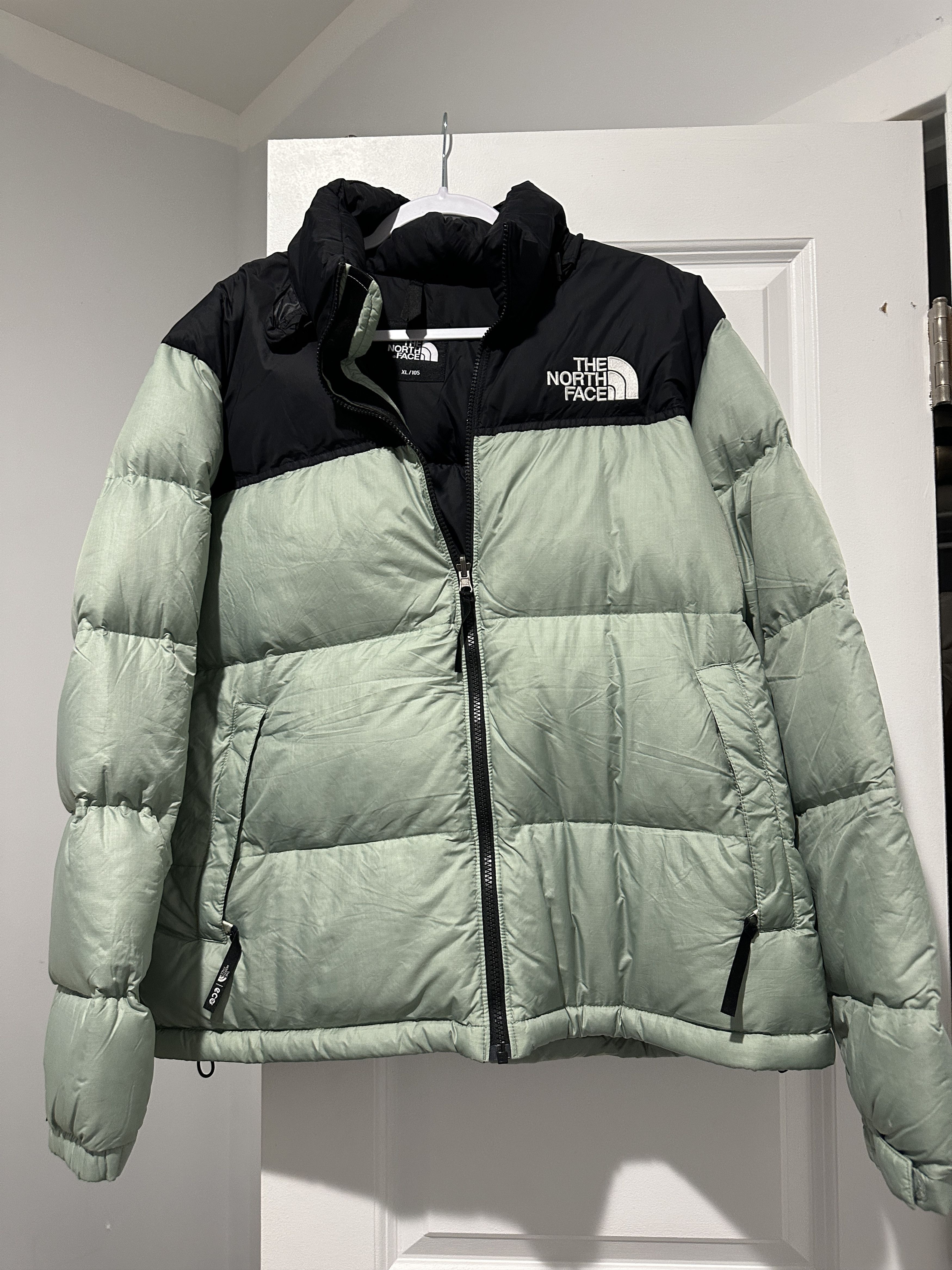 The North Face The North Face Eco Puffer Jacket Mint Green/Black – Men’s XL Size US XL / EU 56 / 4 - 1 Thumbnail
