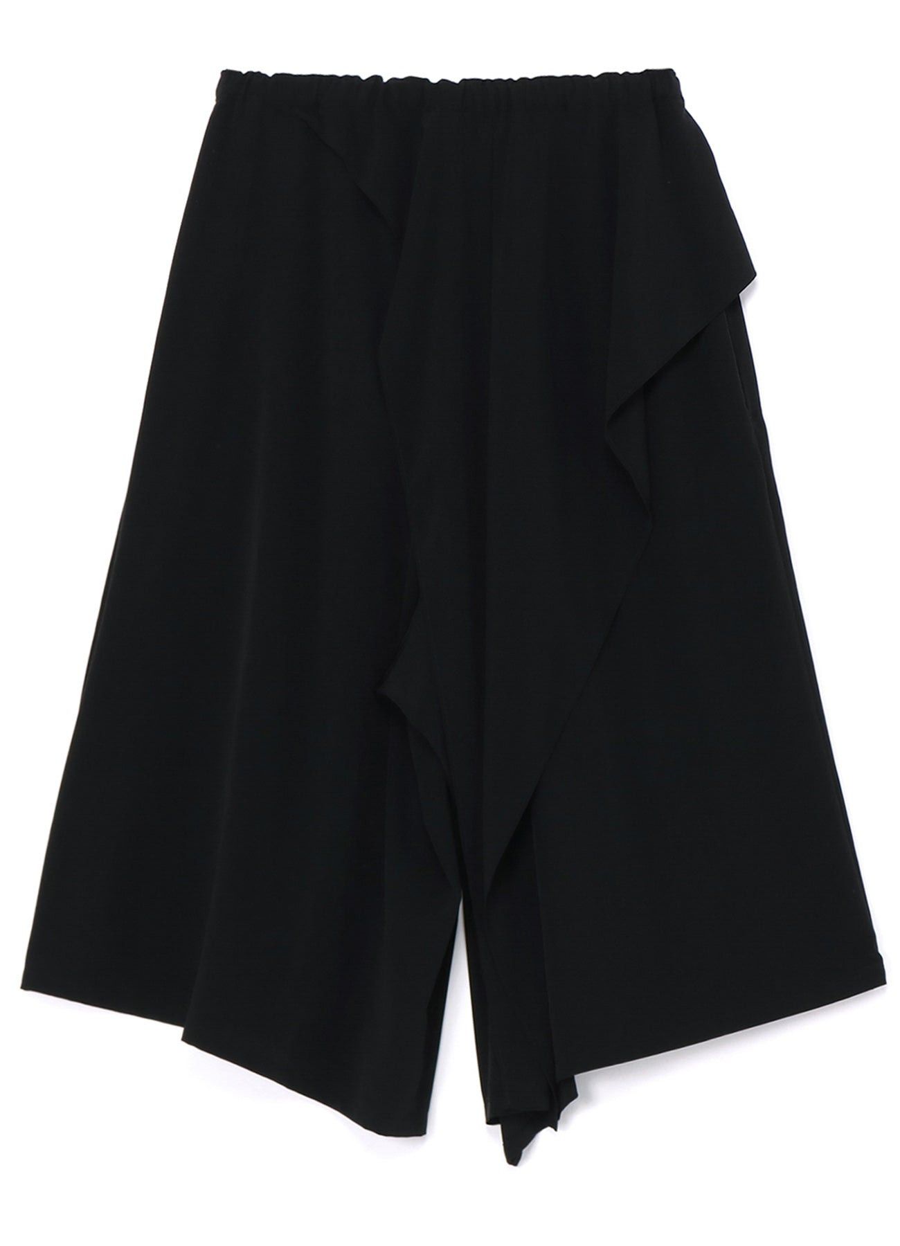 Yohji Yamamoto Y's Yohji Yamamoto - CREPE de CHINE RUFFLE PANTS Size 24" / US 00 / IT 34 - 2 Thumbnail