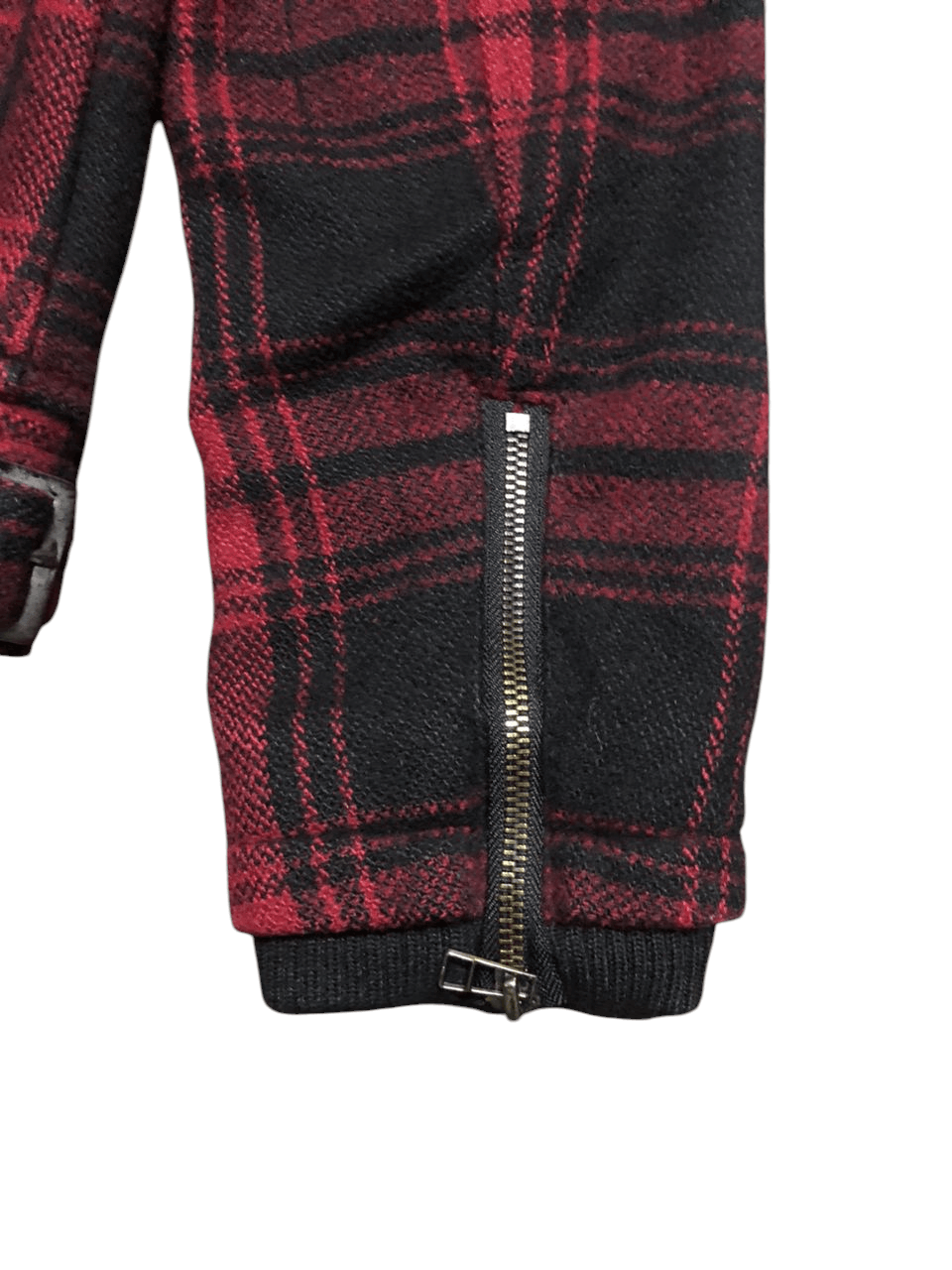 In The Attic In The Attic Plaid Peacock Zipper Jacket Wool Punk Style Size US M / EU 48-50 / 2 - 13 Thumbnail