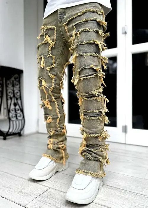 Japanese Brand × Jean Stacked Jeans Size US 32 / EU 48 - 3 Thumbnail