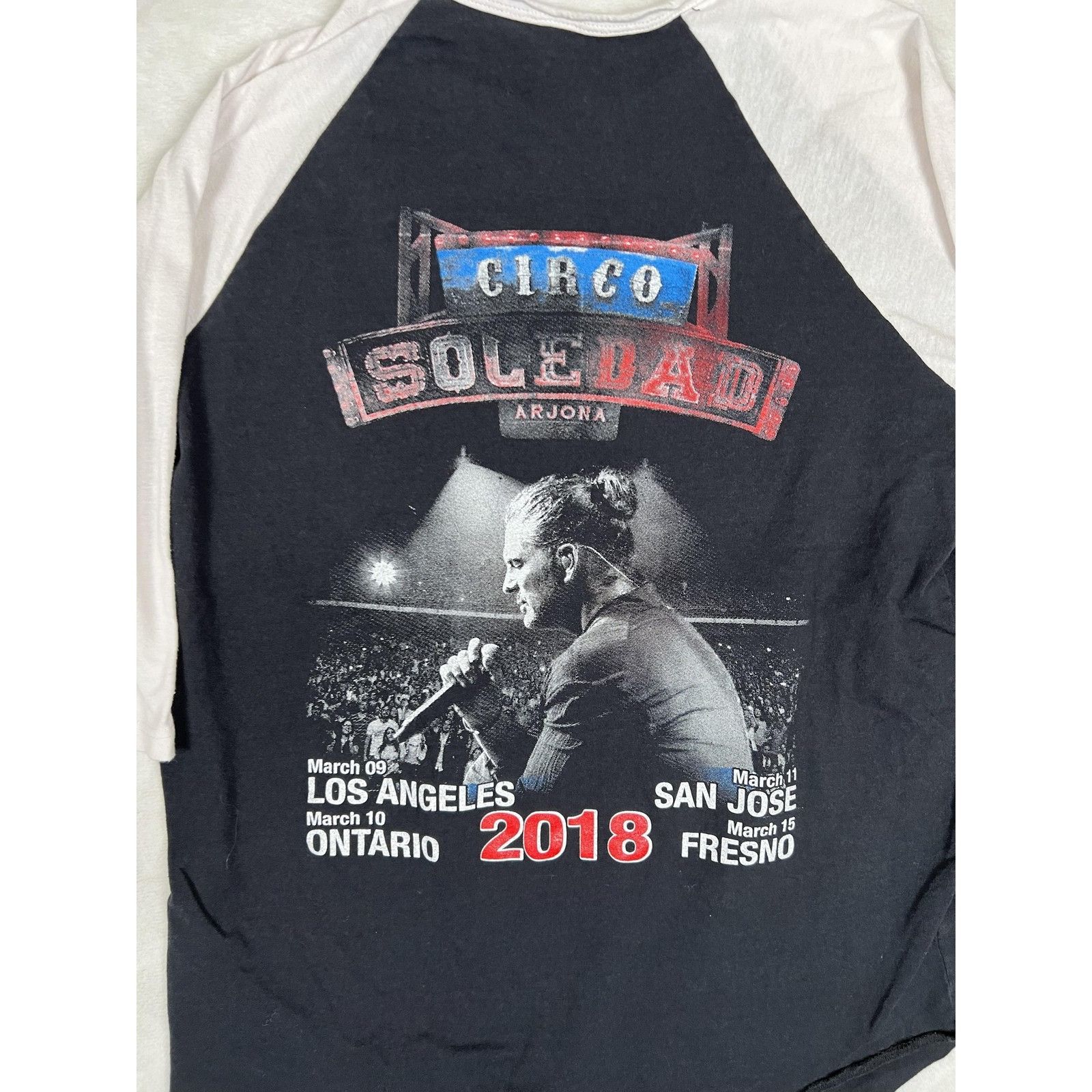 Other Ricardo Arjona Circo Soledad Shirt Mens Medium Black 2018 To Size US M / EU 48-50 / 2 - 9 Thumbnail