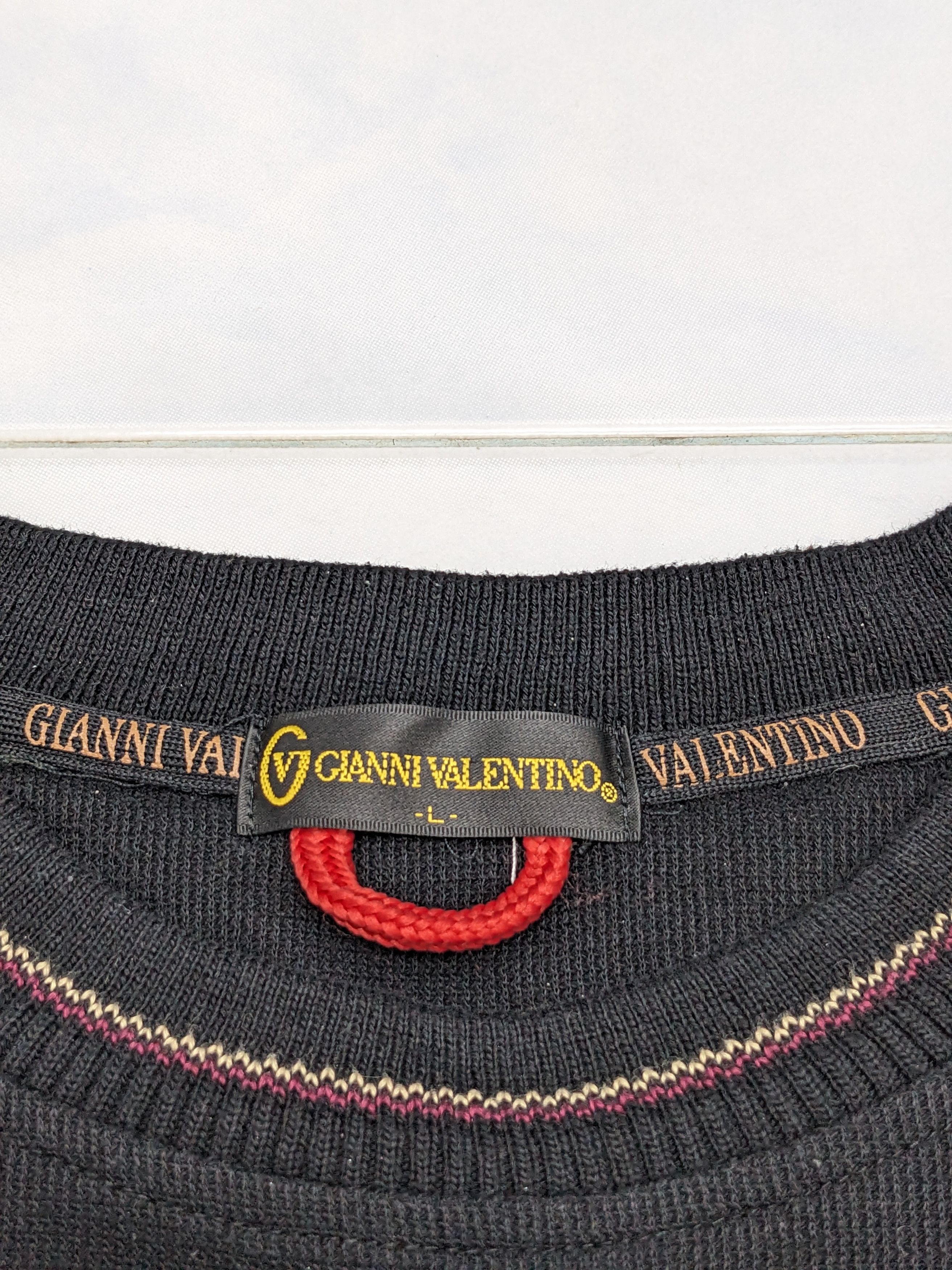 Gianni Valentino × Valentino GIANNI VALENTINO ITALIAN DESIGNER SWEATSHIRT Size US L / EU 52-54 / 3 - 8 Thumbnail