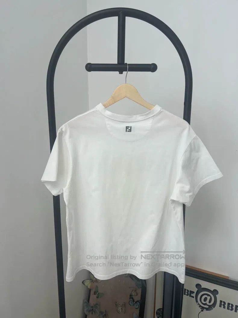 Fendi Fendi baguette embroidery printed short-sleeve white T-shi Size US S / EU 44-46 / 1 - 3 Thumbnail