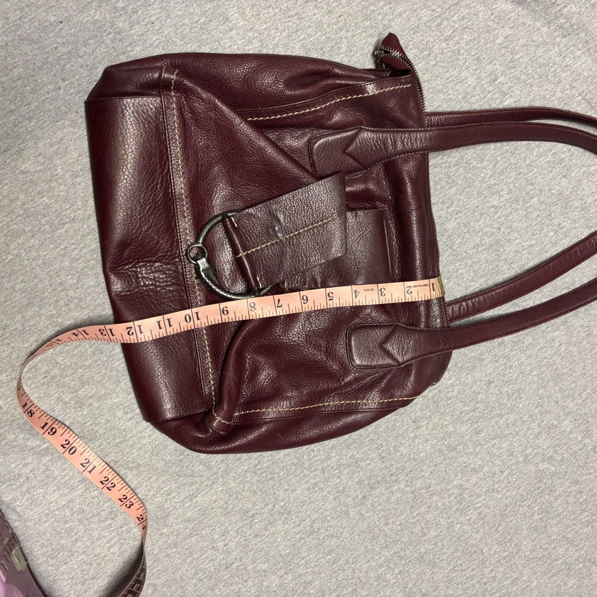 Other Lucia Lombardi Burgundy Purse Size ONE SIZE - 4 Thumbnail