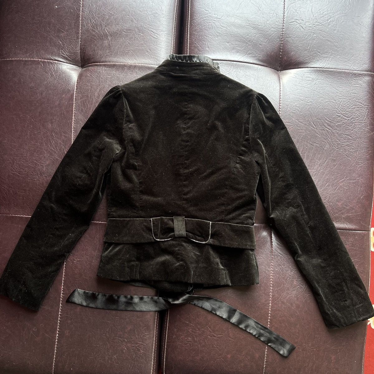 Japanese Brand Sora velvet dark brown jacket 🤎 Size S / US 4 / IT 40 - 17 Thumbnail