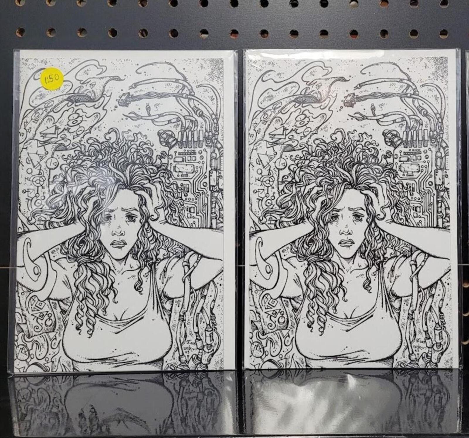 Unknown London TMNT #147 Lot of 2 1:50 RI Eastman Sketch Variant NM Size ONE SIZE - 1 Thumbnail