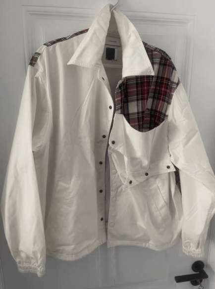 Facetasm Facetasm Patchwork Deconstructed Coach Jacket K18 Size US L / EU 52-54 / 3 - 1 Thumbnail