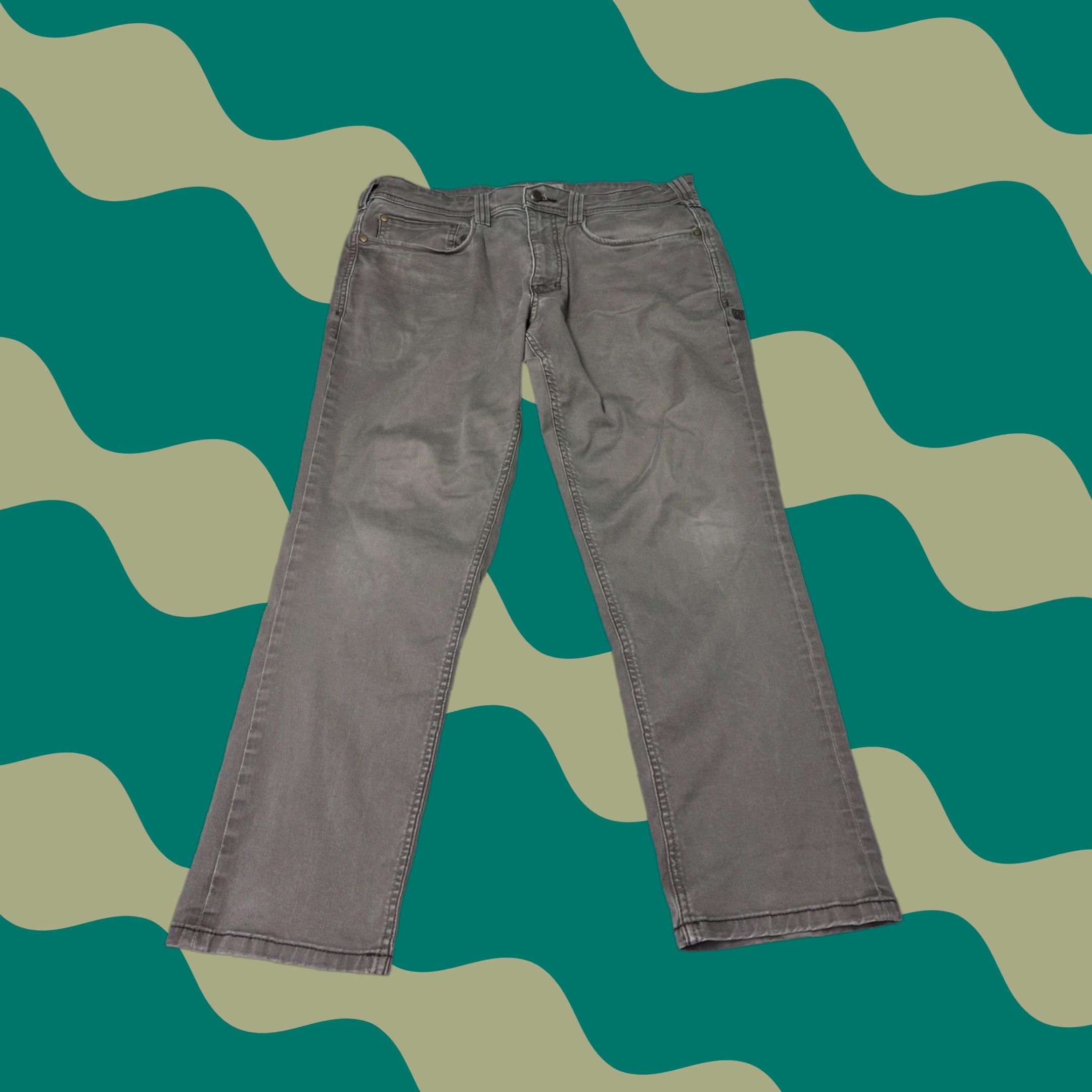 Vintage 5.11 Tactical Defender-Flex Slim Pants Mens 33x28 Charcoal Gray 74464 Size US 33 - 1 Thumbnail